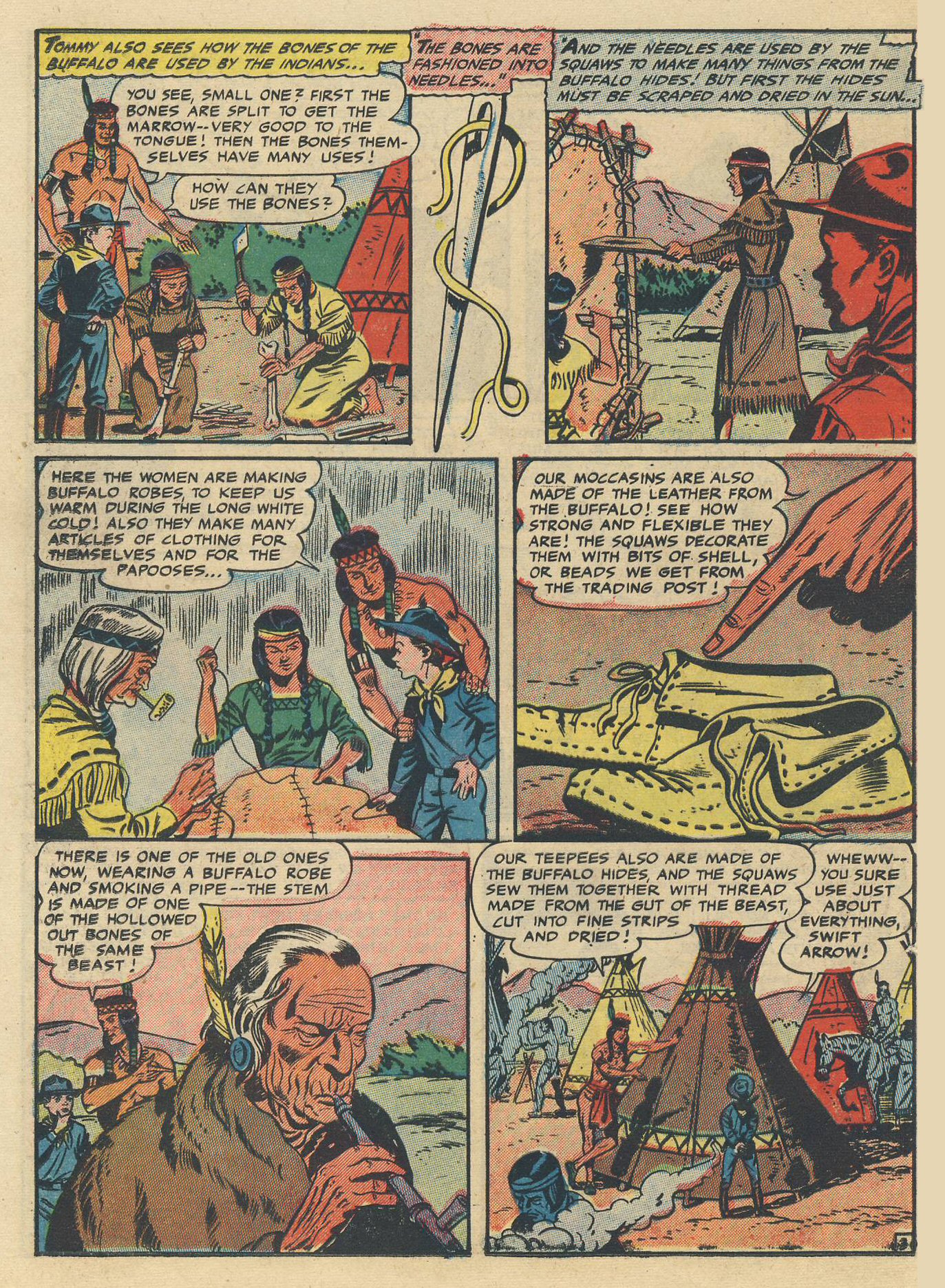 Read online Swift Arrow (1954) comic -  Issue #5 - 24