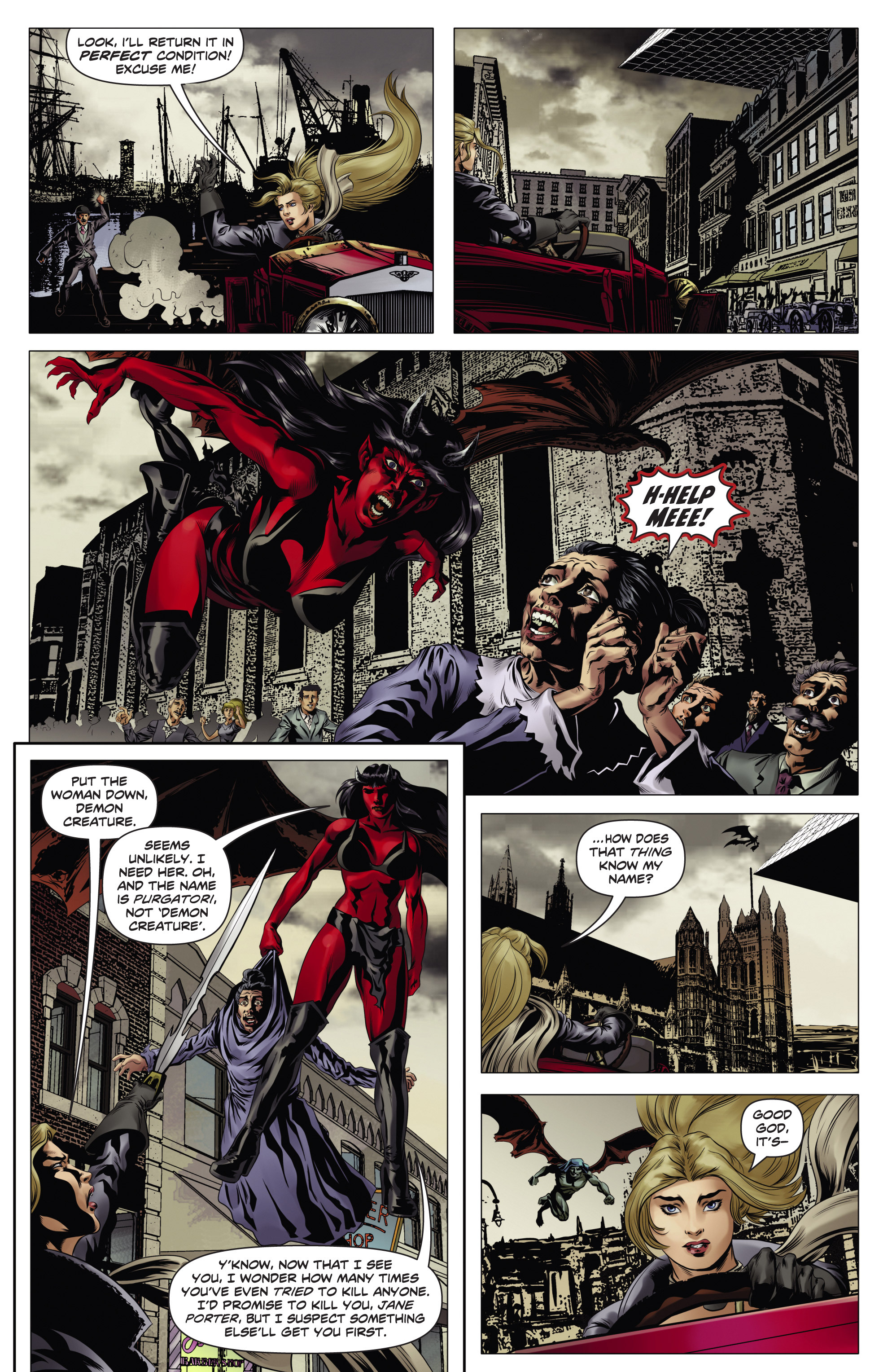 Read online Swords of Sorrow: Pantha & Jane Porter Special comic -  Issue # Full - 9