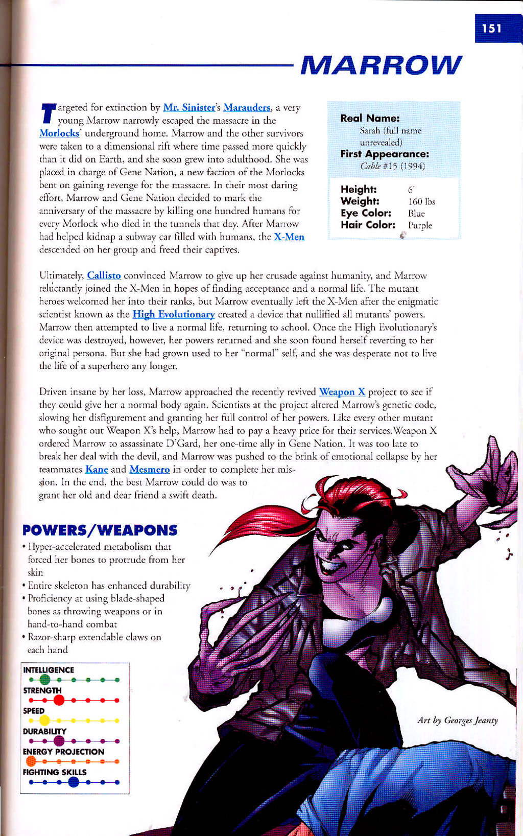 Read online Marvel Encyclopedia comic -  Issue # TPB 2 - 153