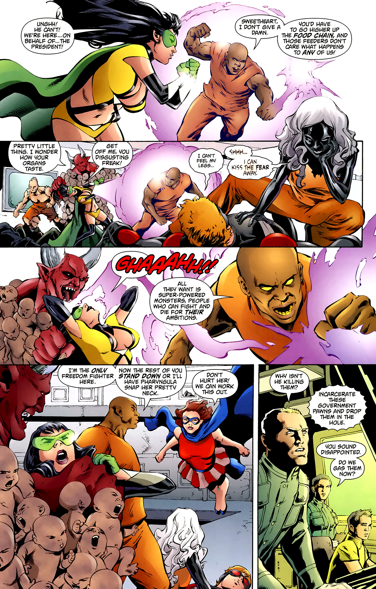 Read online Freedom Fighters (2010) comic -  Issue #5 - 7