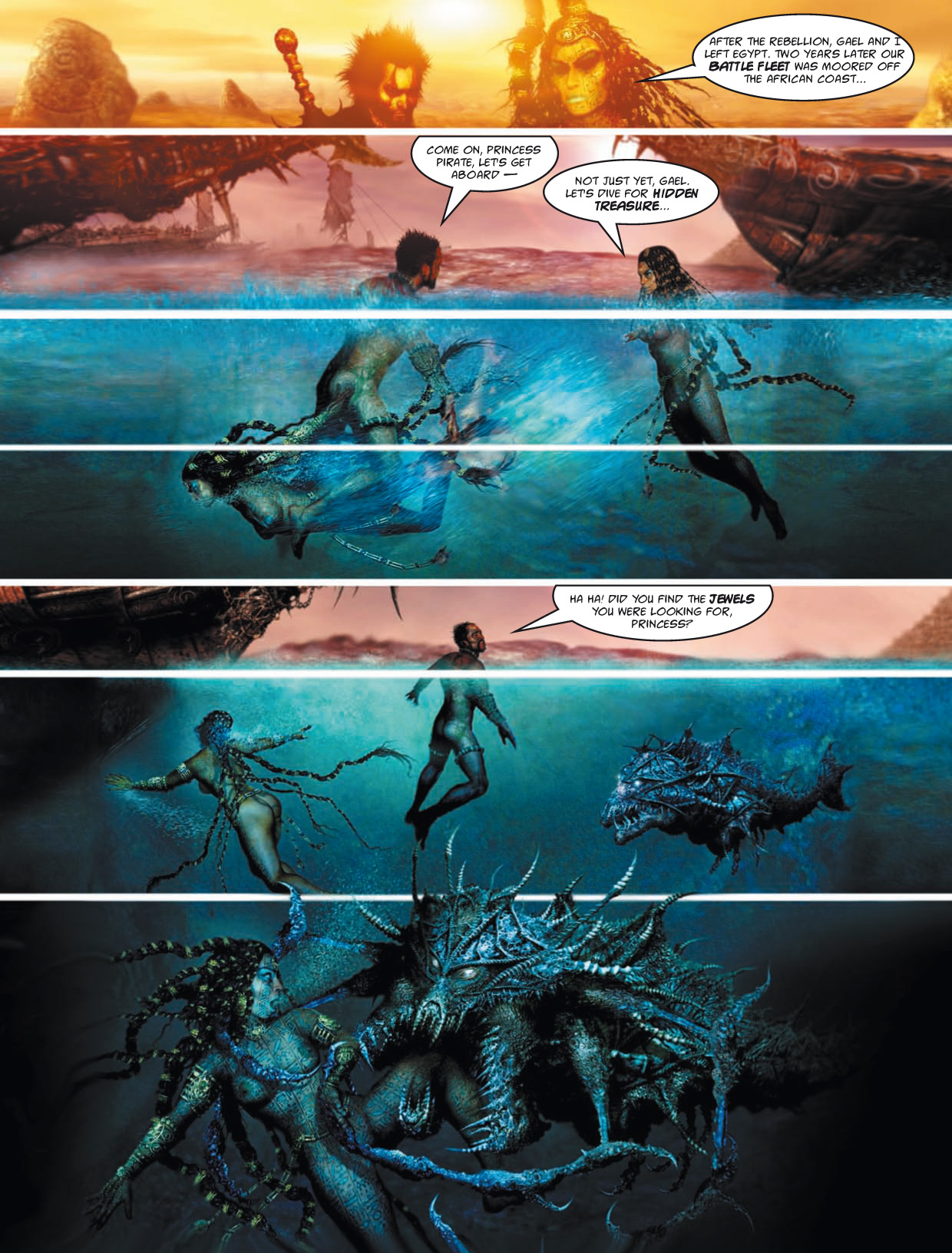 Read online Sláine comic -  Issue # TPB 10 - 90