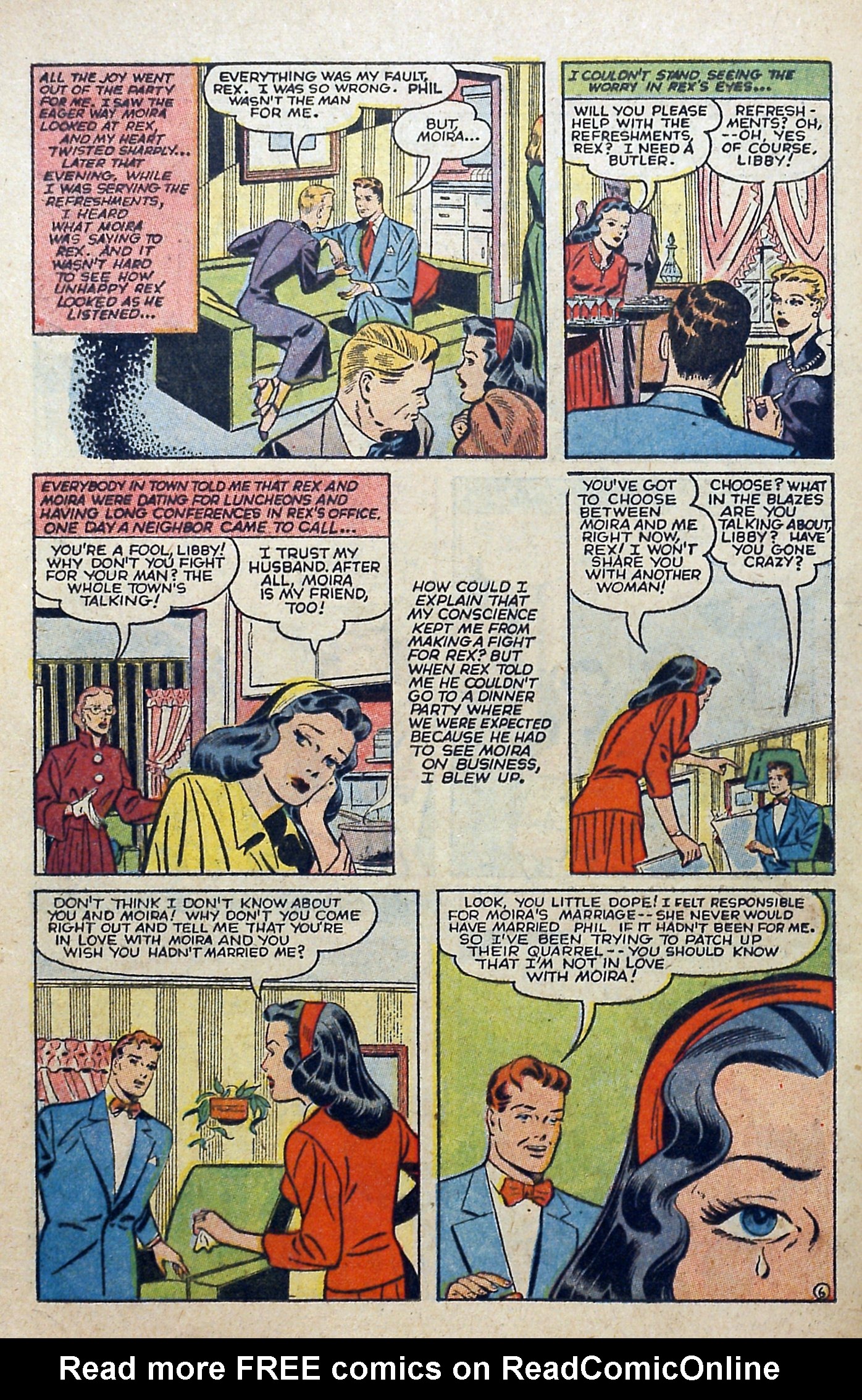 Read online Glamorous Romances comic -  Issue #81 - 16