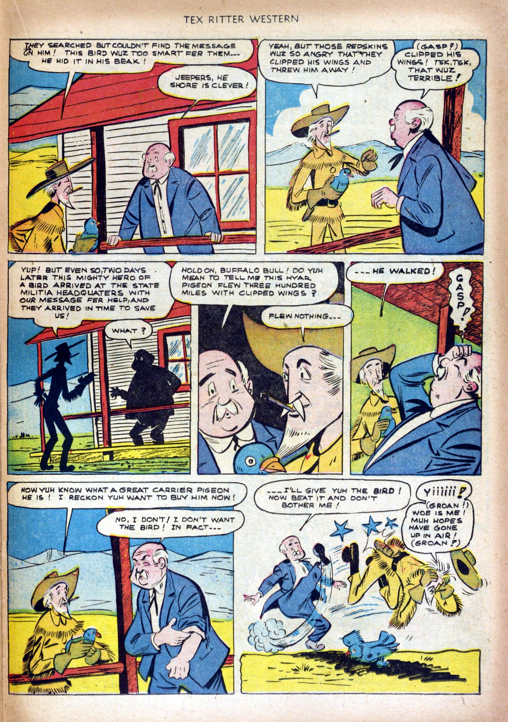 Read online Tex Ritter Western comic -  Issue #5 - 21
