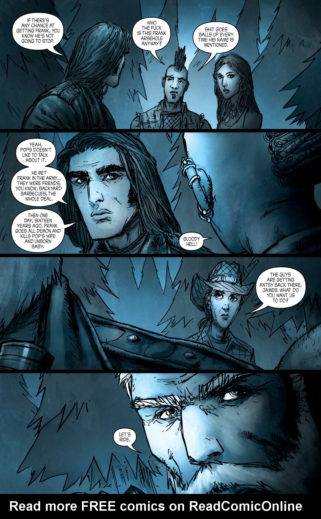 Read online John Carpenter's Night Terrors comic -  Issue #13 Horseman - 100