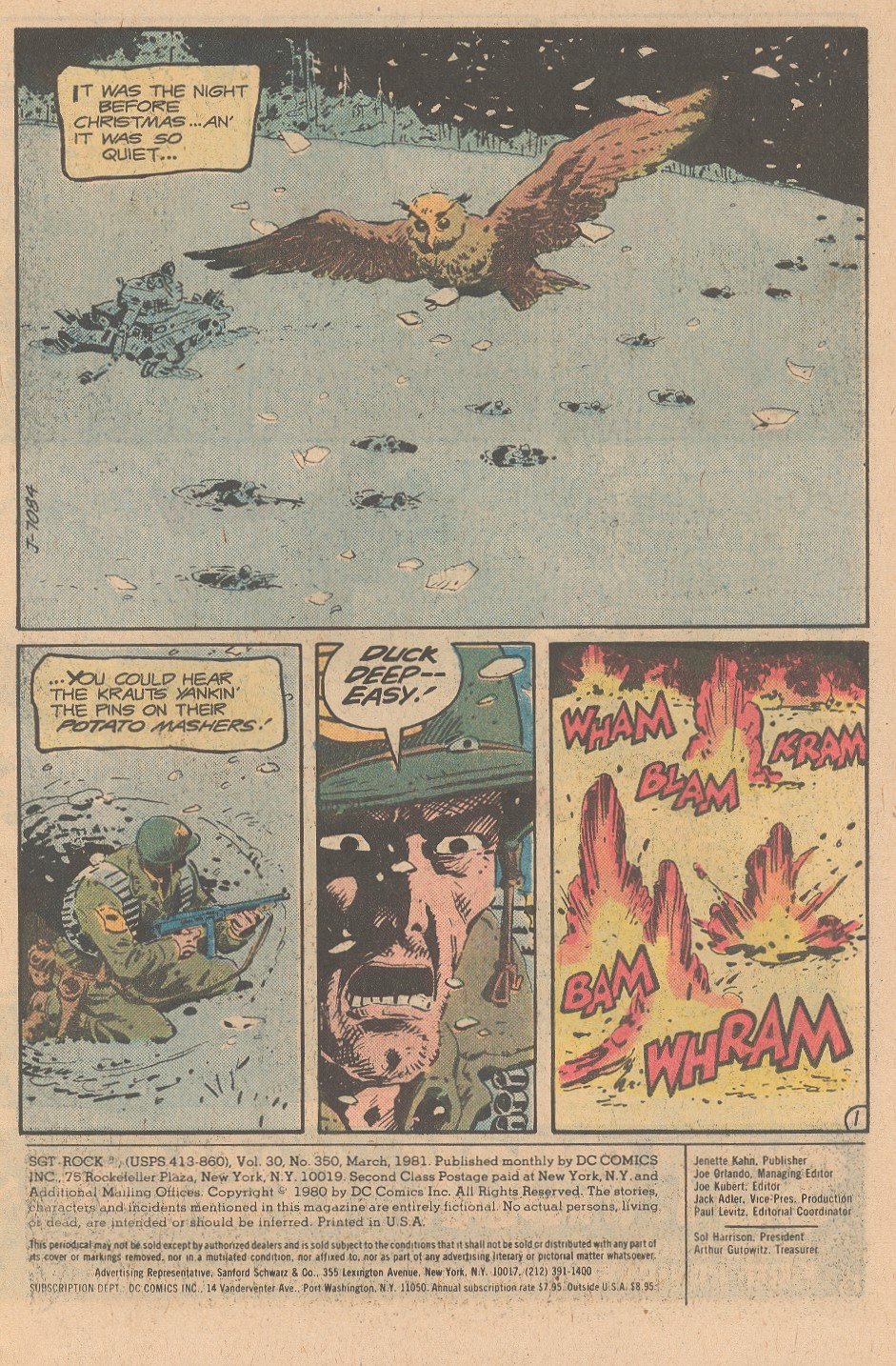 Read online Sgt. Rock comic -  Issue #350 - 2