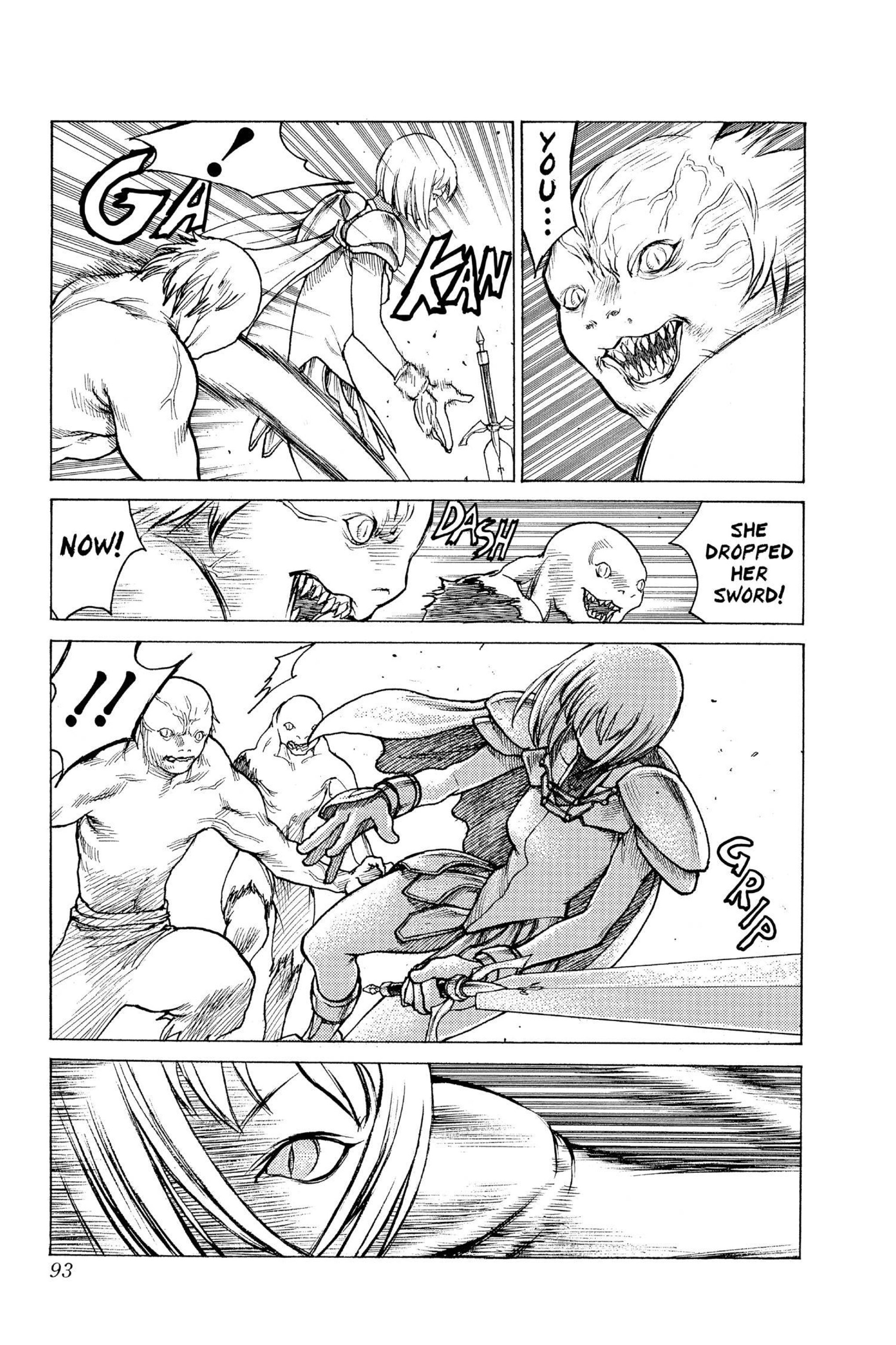 Read online Claymore comic -  Issue #1 - 74