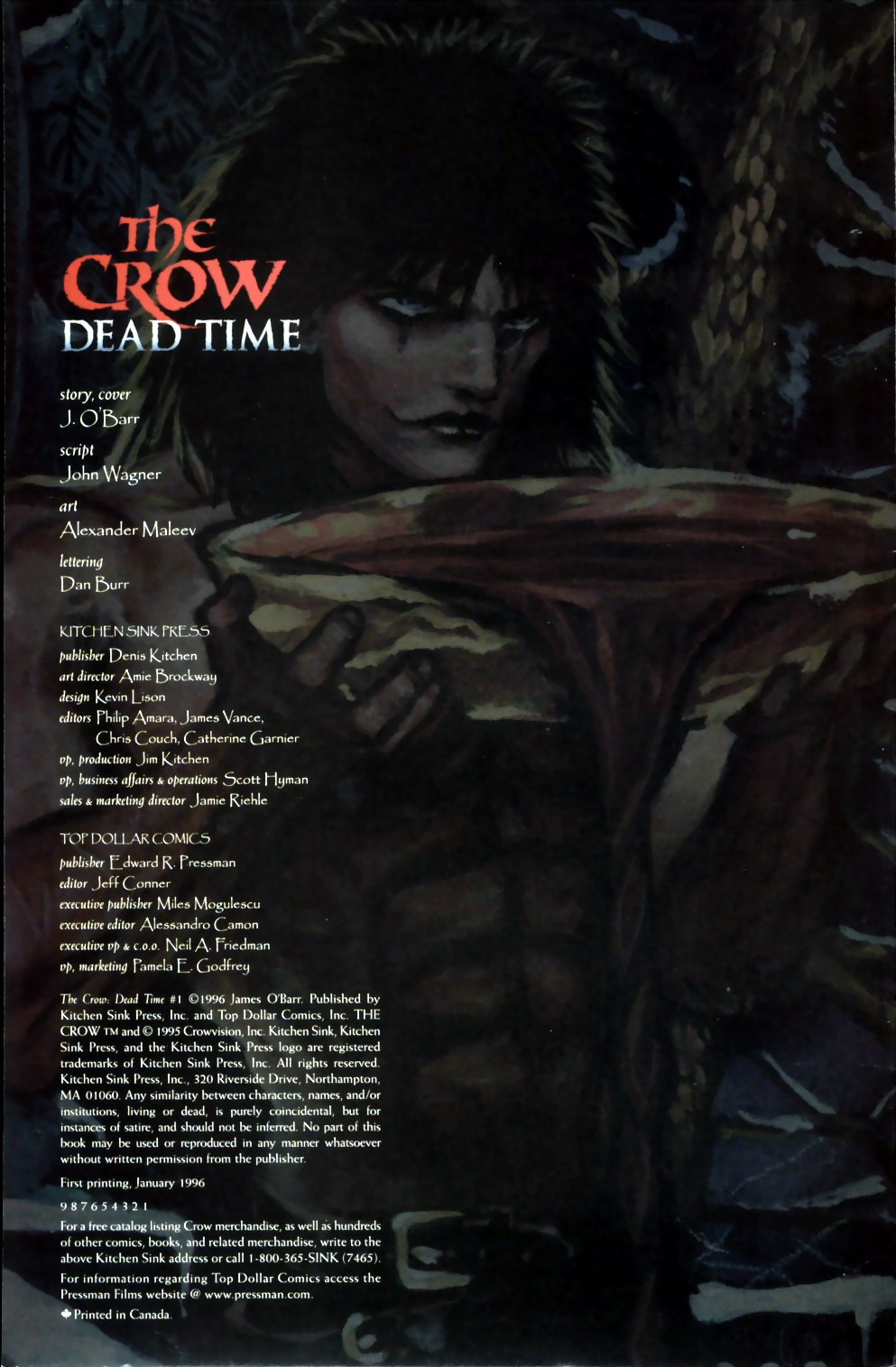 Read online The Crow: Dead Time comic -  Issue #1 - 2