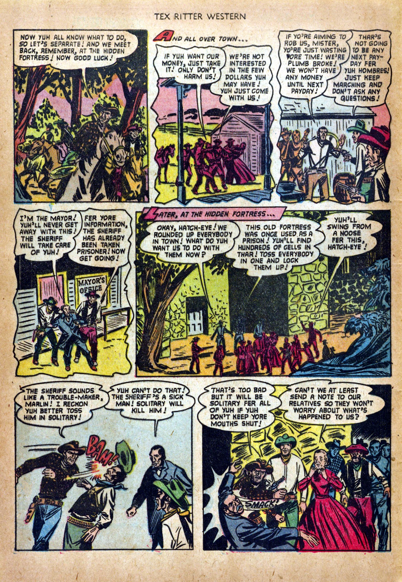 Read online Tex Ritter Western comic -  Issue #17 - 4
