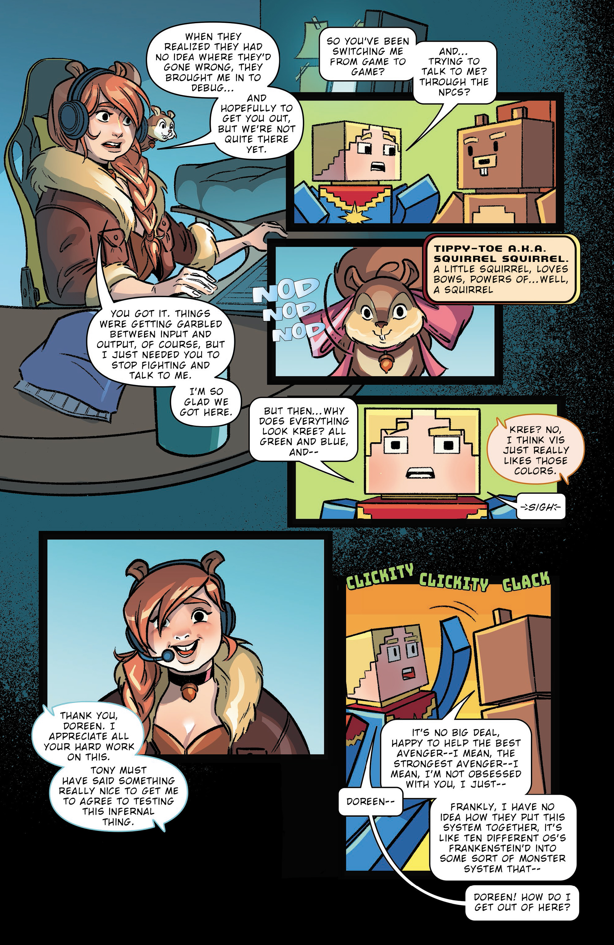 Read online Captain Marvel: Game On comic -  Issue # TPB (Part 3) - 9