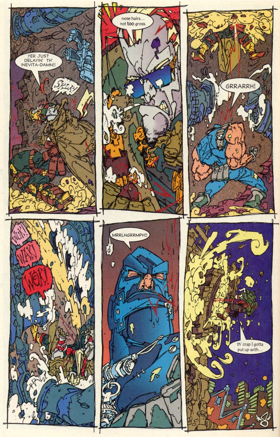 Read online Trencher comic -  Issue #1 - 10