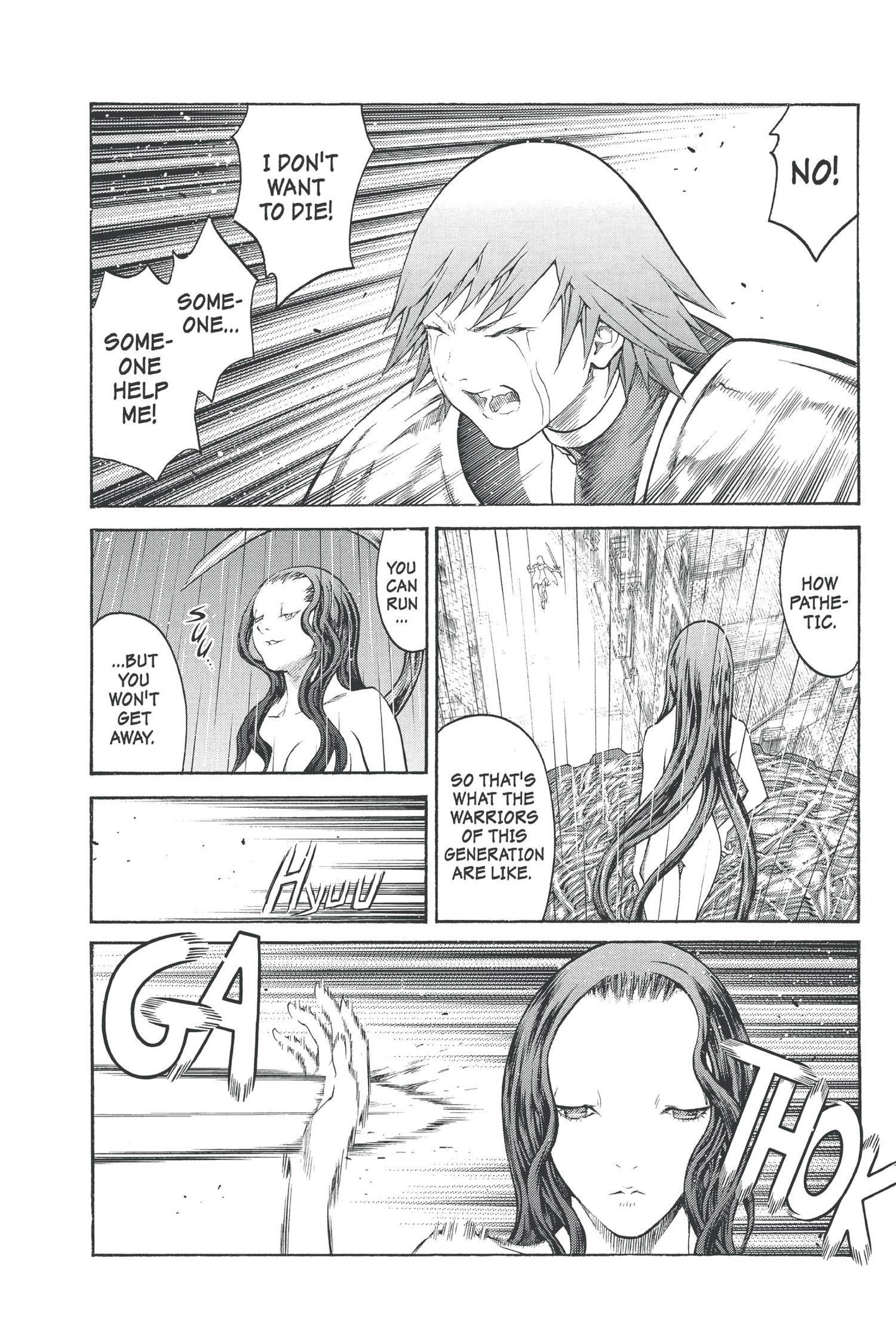 Read online Claymore comic -  Issue #14 - 104