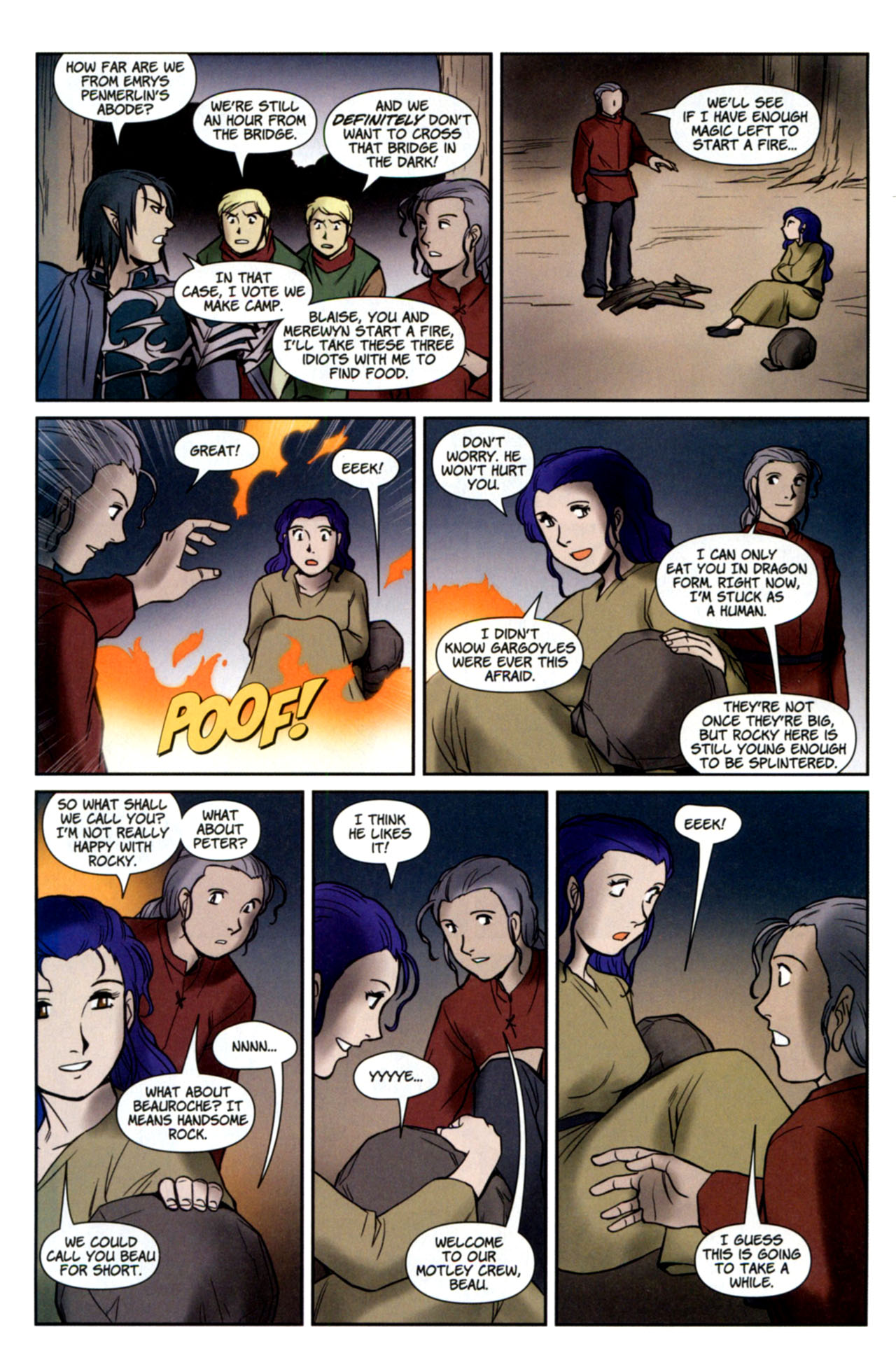 Read online Lords of Avalon: Knight of Darkness comic -  Issue #4 - 13