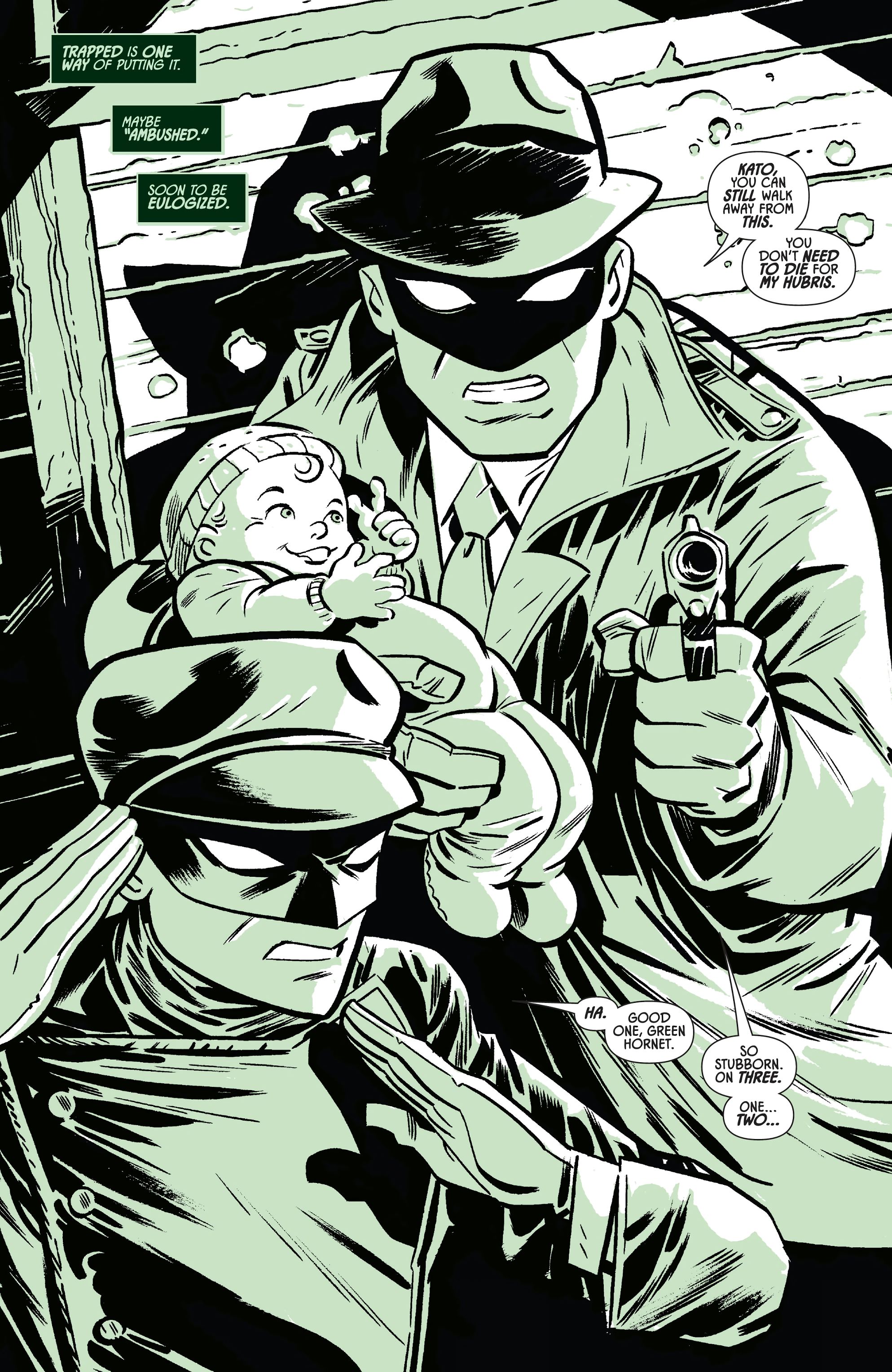 Read online The Green Hornet (2020) comic -  Issue # _Sky Lights Collection - 91