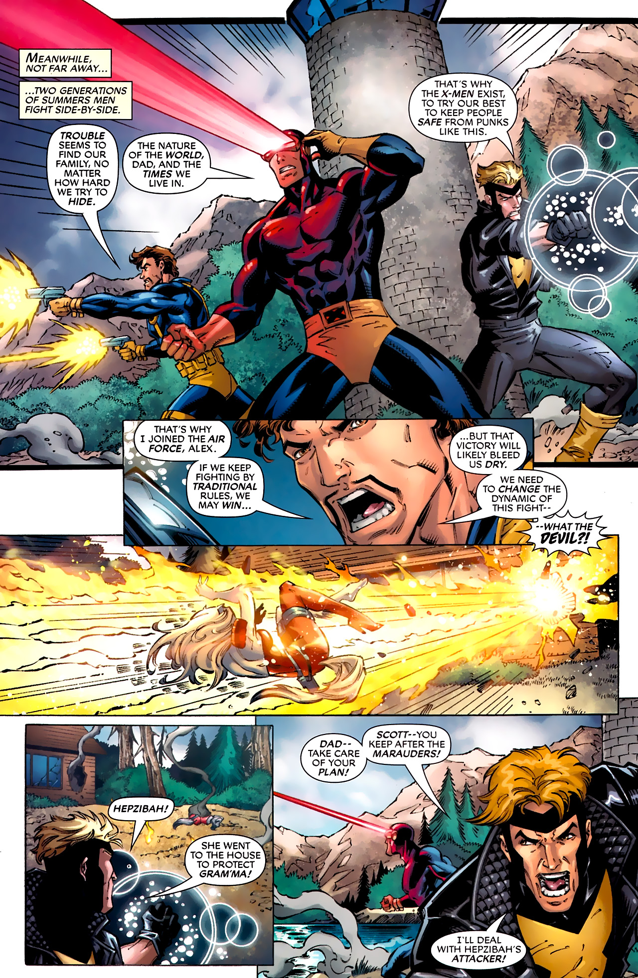 Read online X-Men Forever 2 comic -  Issue #8 - 9