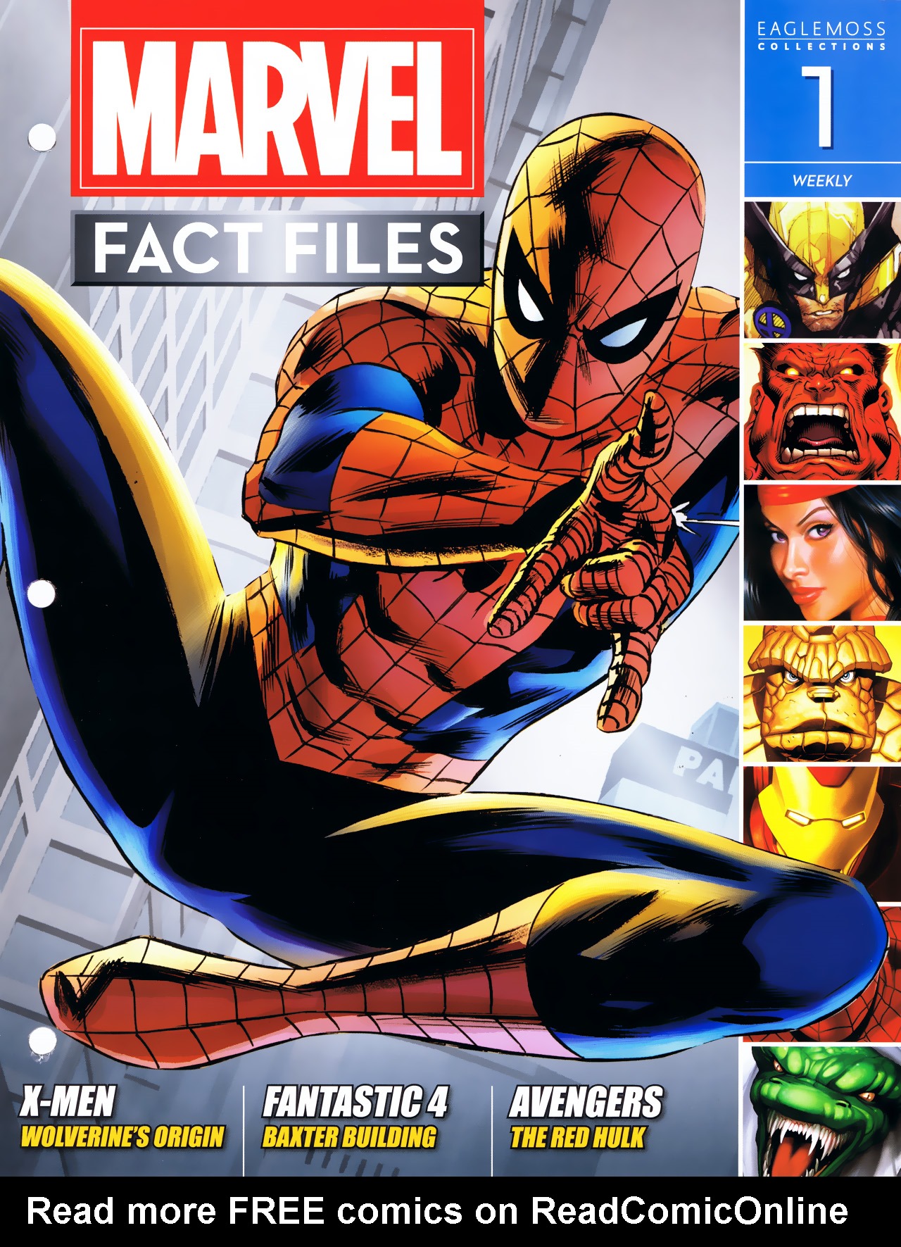 Read online Marvel Fact Files comic -  Issue #1 - 1