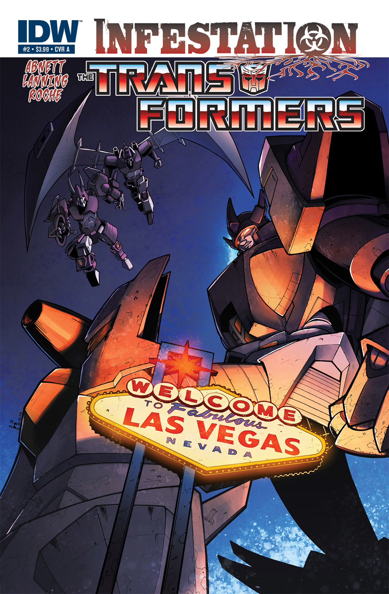 Read online Transformers: Infestation comic -  Issue #2 - 1