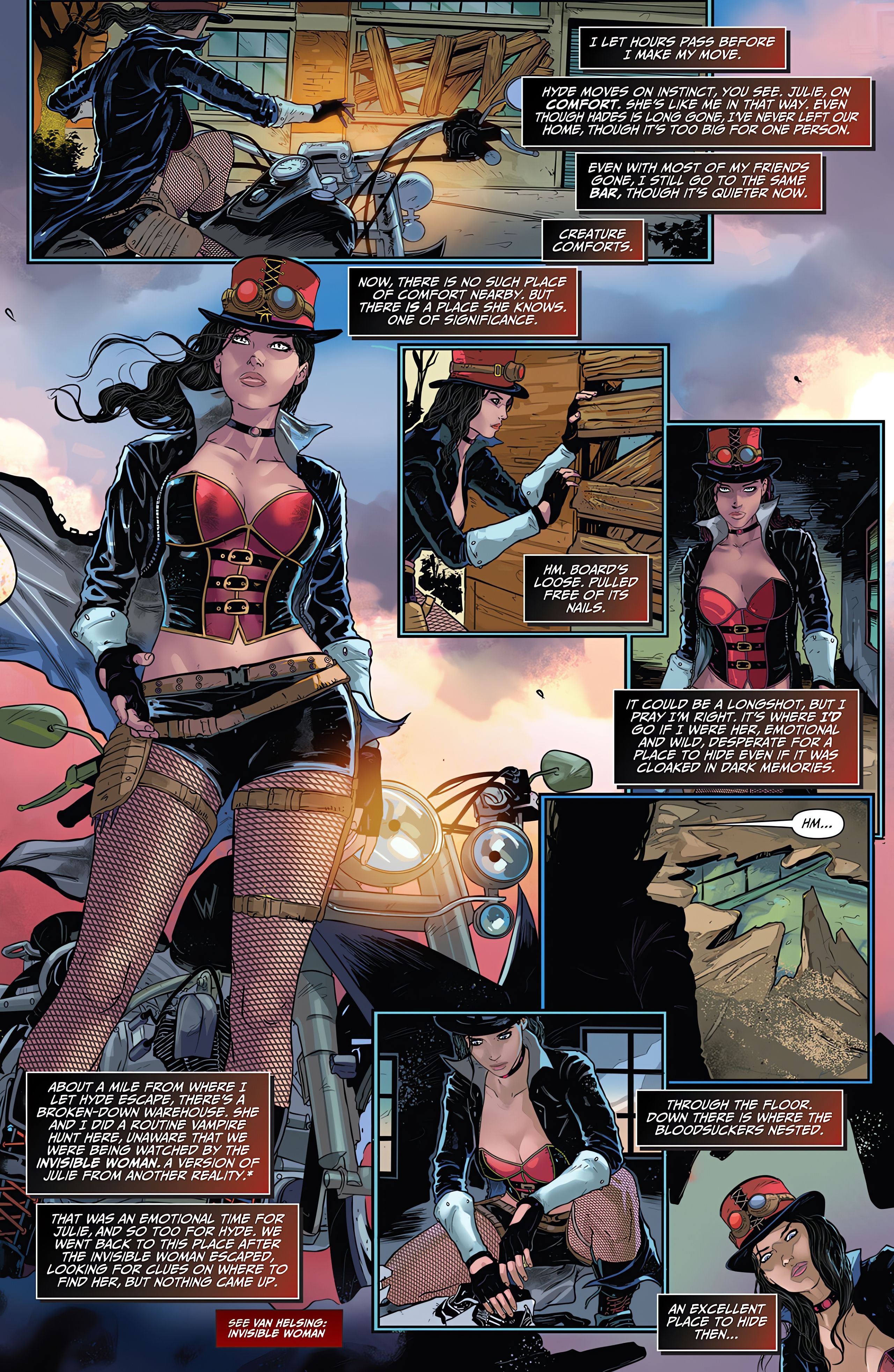 Read online Van Helsing: The Horror Beneath comic -  Issue # Full - 17