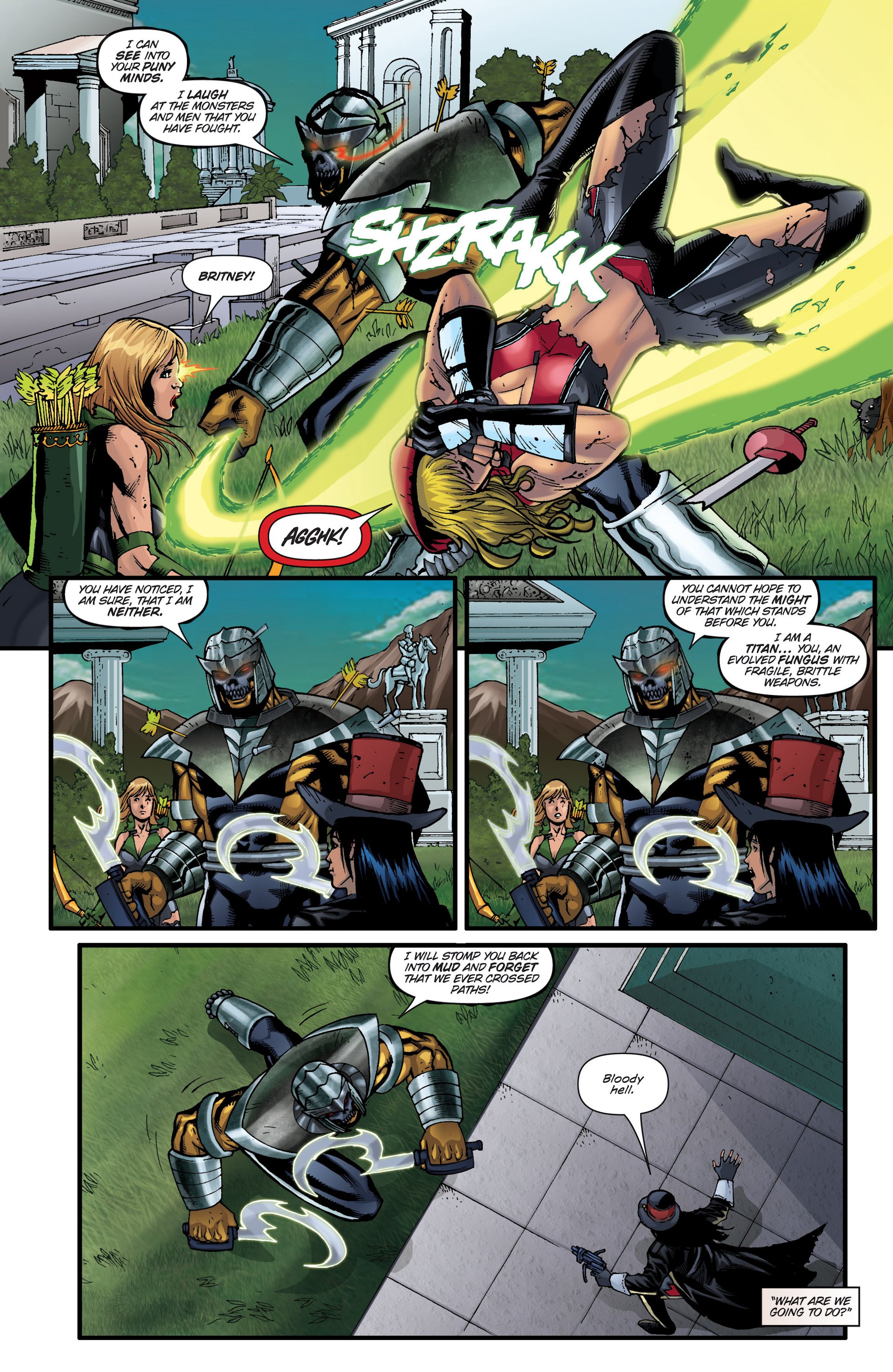 Read online Grimm Fairy Tales presents Realm Knights comic -  Issue #4 - 5