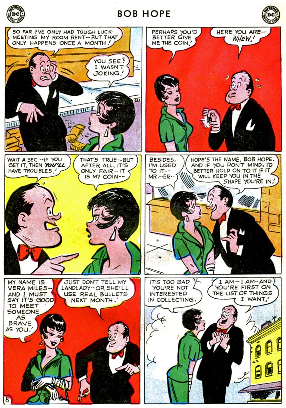 Read online The Adventures of Bob Hope comic -  Issue #71 - 10
