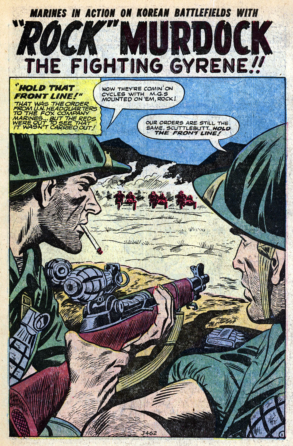 Read online Marines in Action comic -  Issue #8 - 3