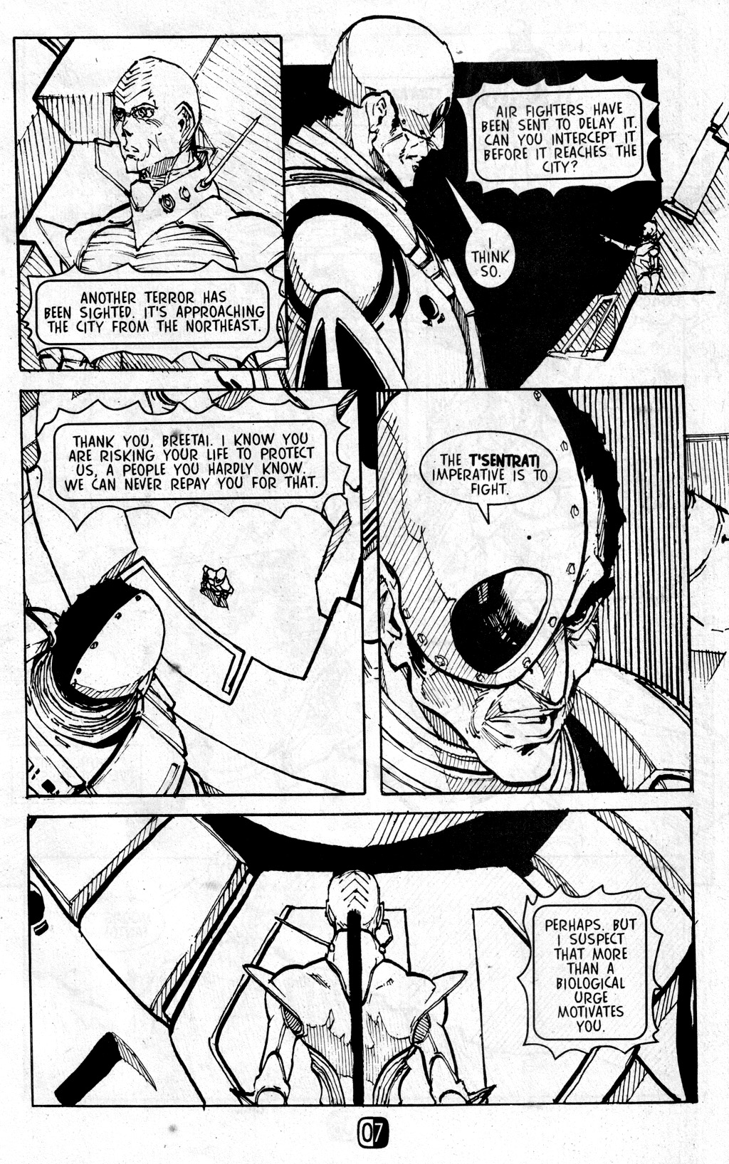 Read online Robotech: Warriors comic -  Issue #3 - 8