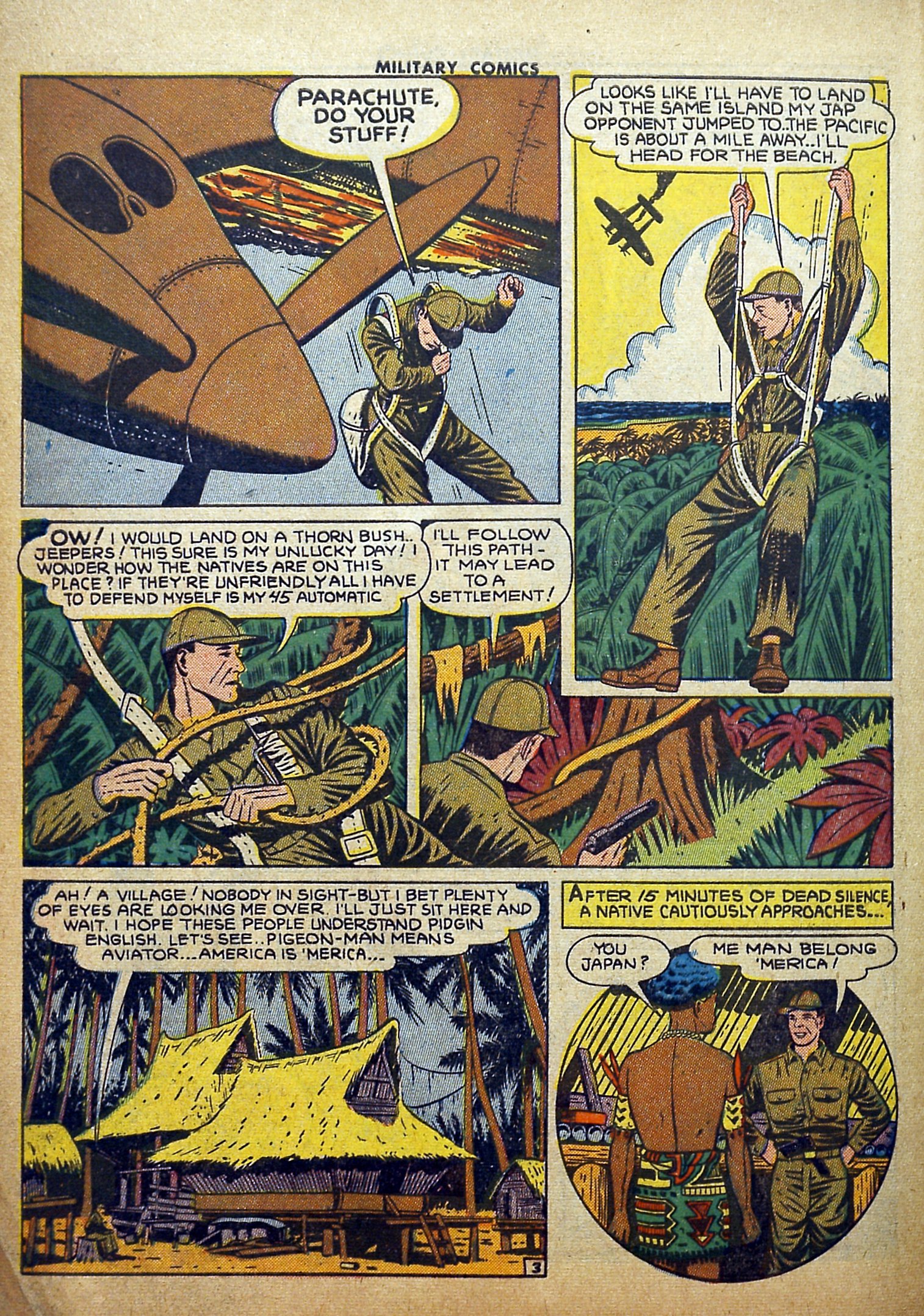Read online Military Comics comic -  Issue #26 - 54