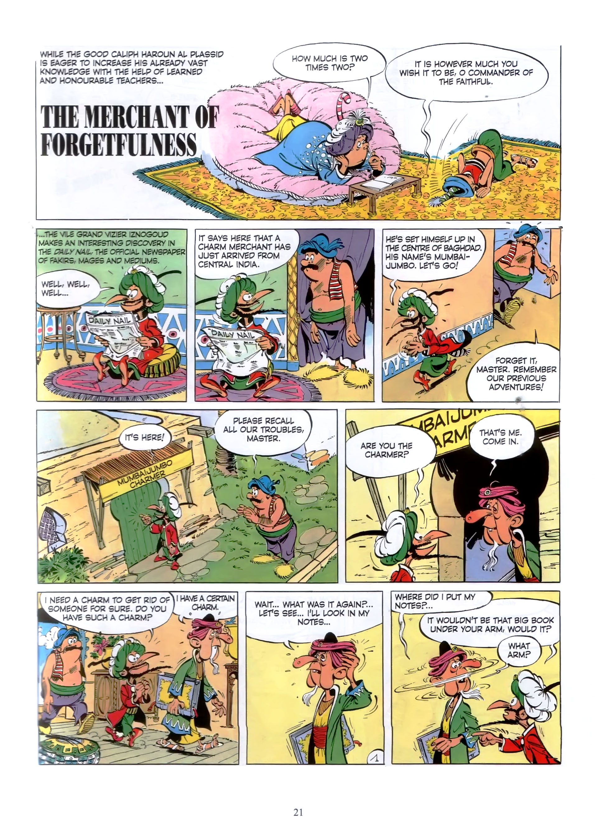 Read online Iznogoud comic -  Issue #10 - 20