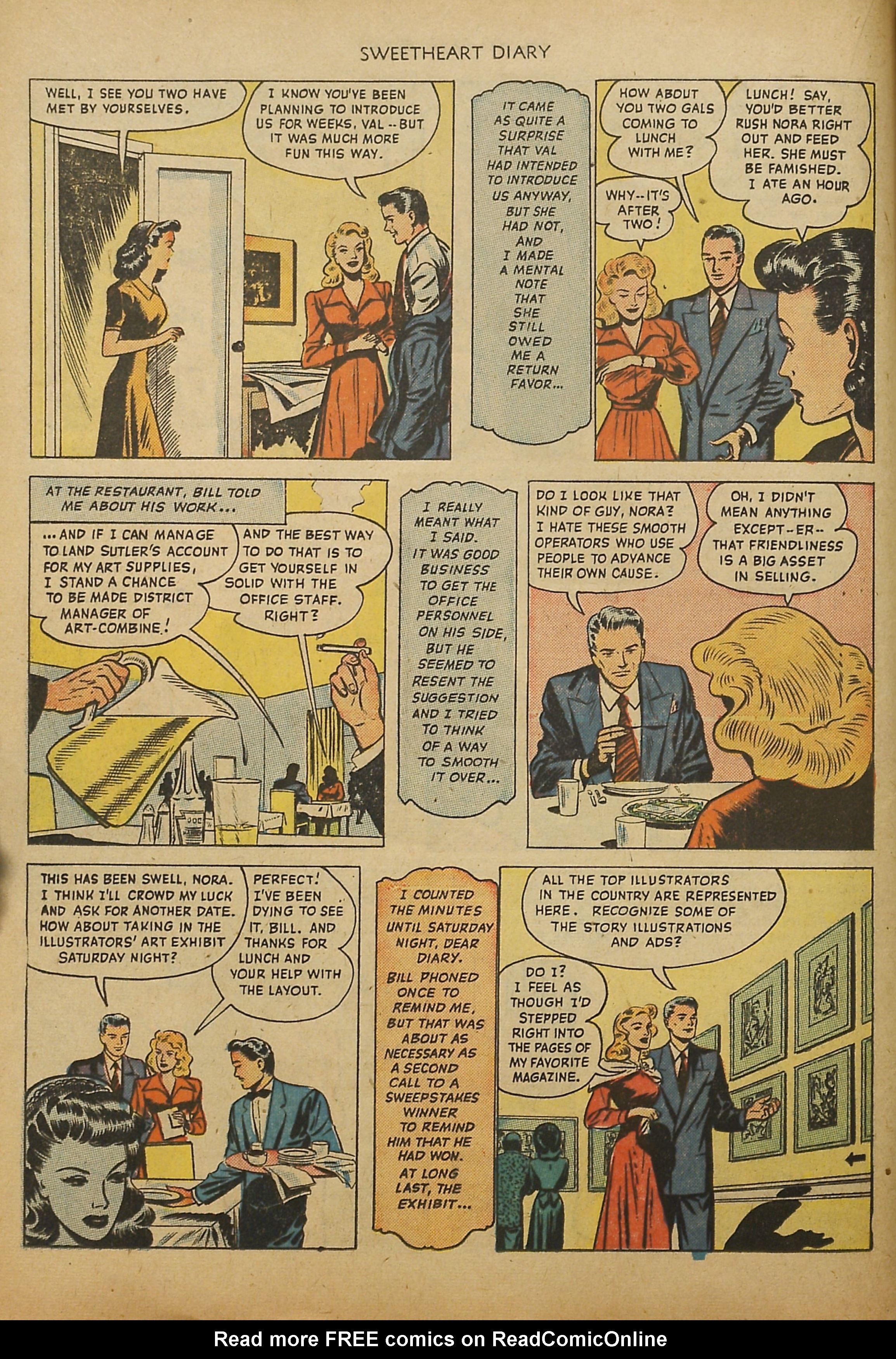 Read online Sweetheart Diary comic -  Issue #2 - 16