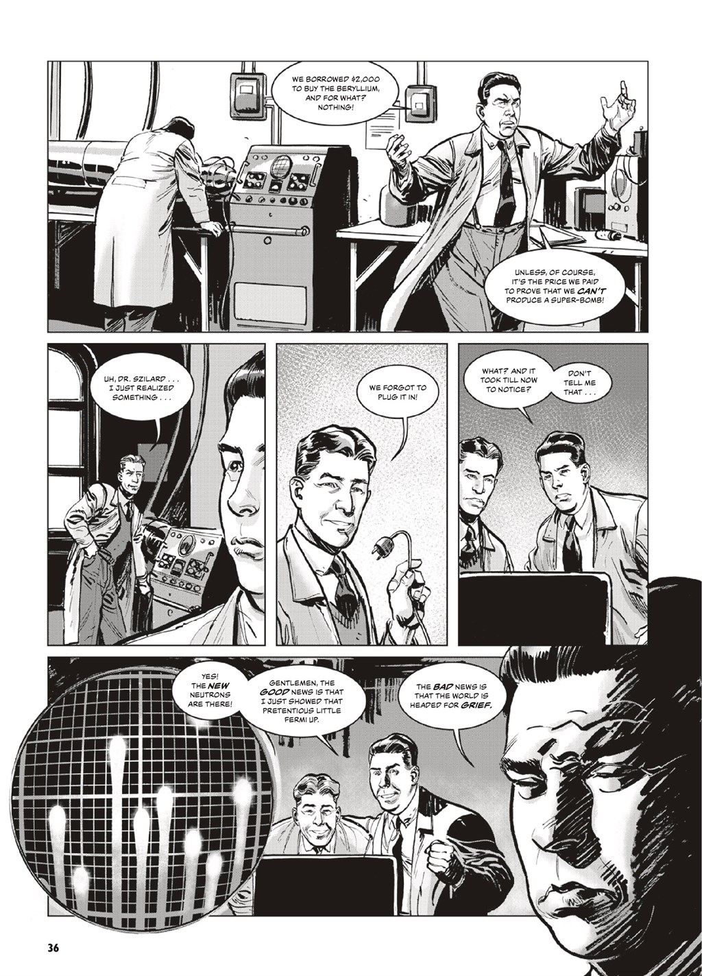 Read online The Bomb: The Weapon That Changed The World comic -  Issue # TPB (Part 1) - 39