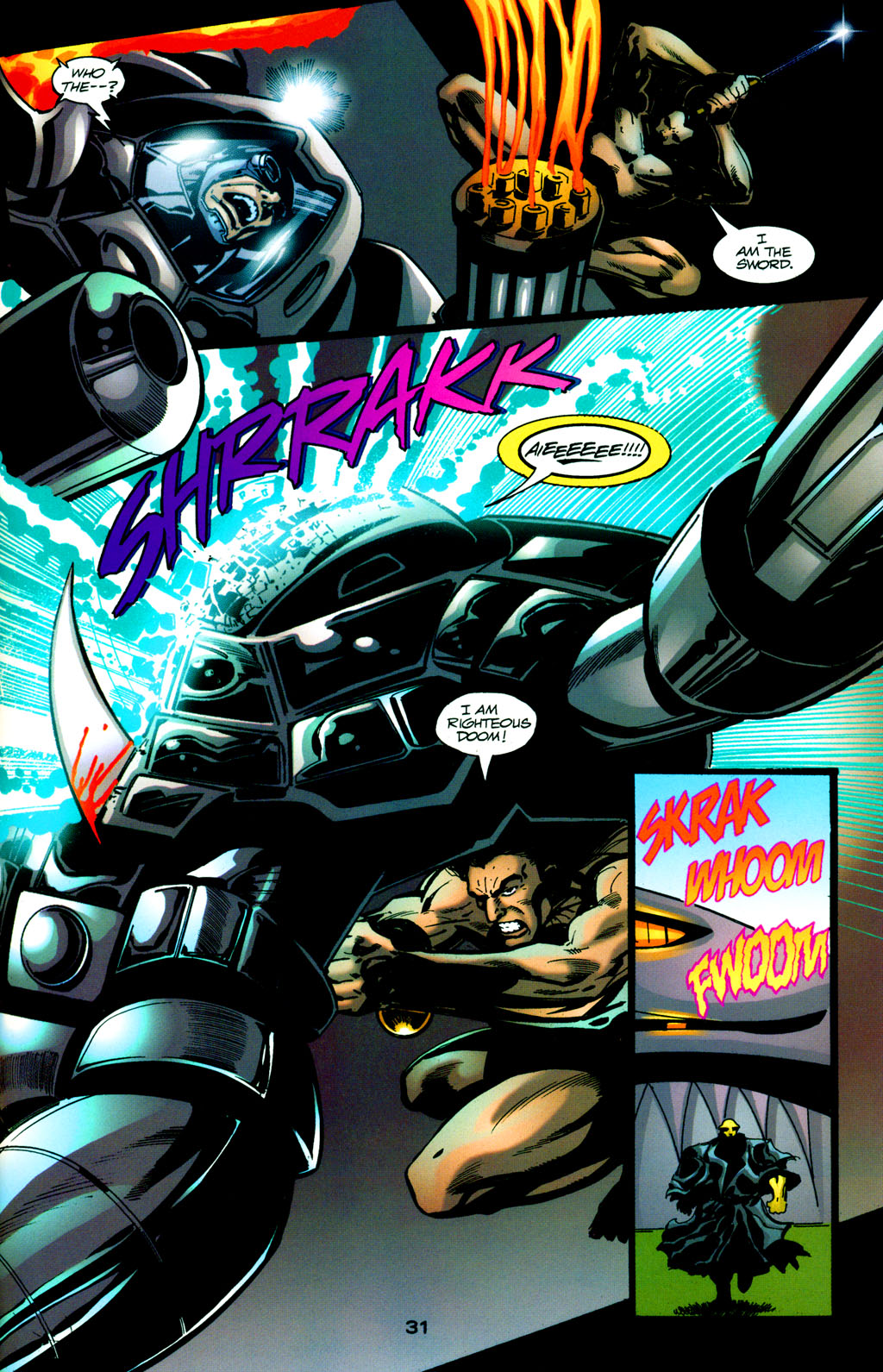 Read online JLA: Destiny comic -  Issue #4 - 32