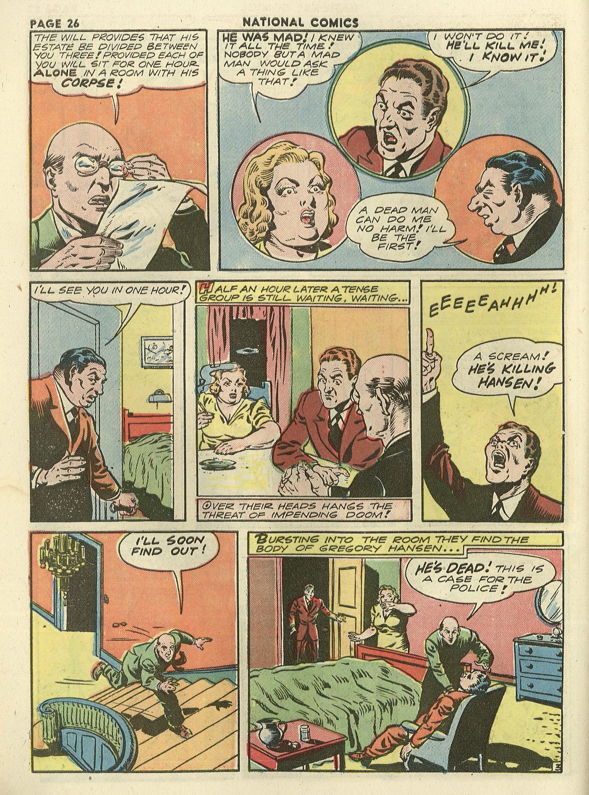 Read online National Comics comic -  Issue #28 - 28