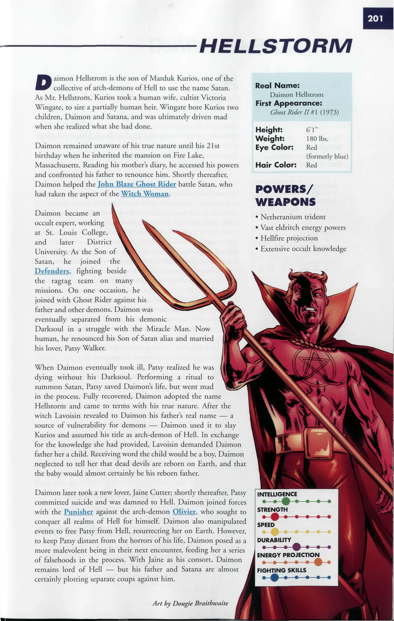 Read online Marvel Encyclopedia comic -  Issue # TPB 5 - 204