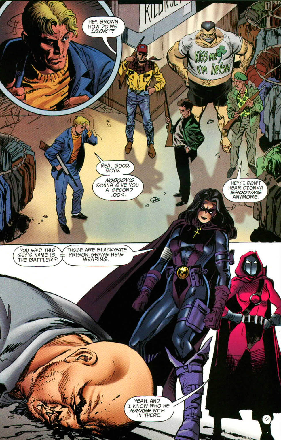 Read online Batman: Spoiler/Huntress: Blunt Trauma comic -  Issue # Full - 18