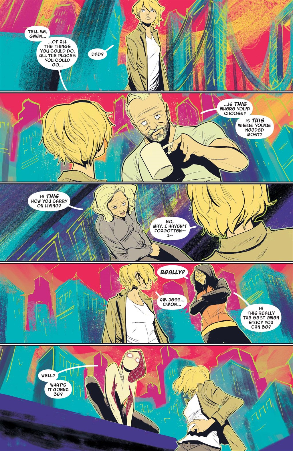 Spider-Gwen: Ghost-Spider - Edge of Spider-Verse (Modern Era Epic Collection) chapter 3 page 36