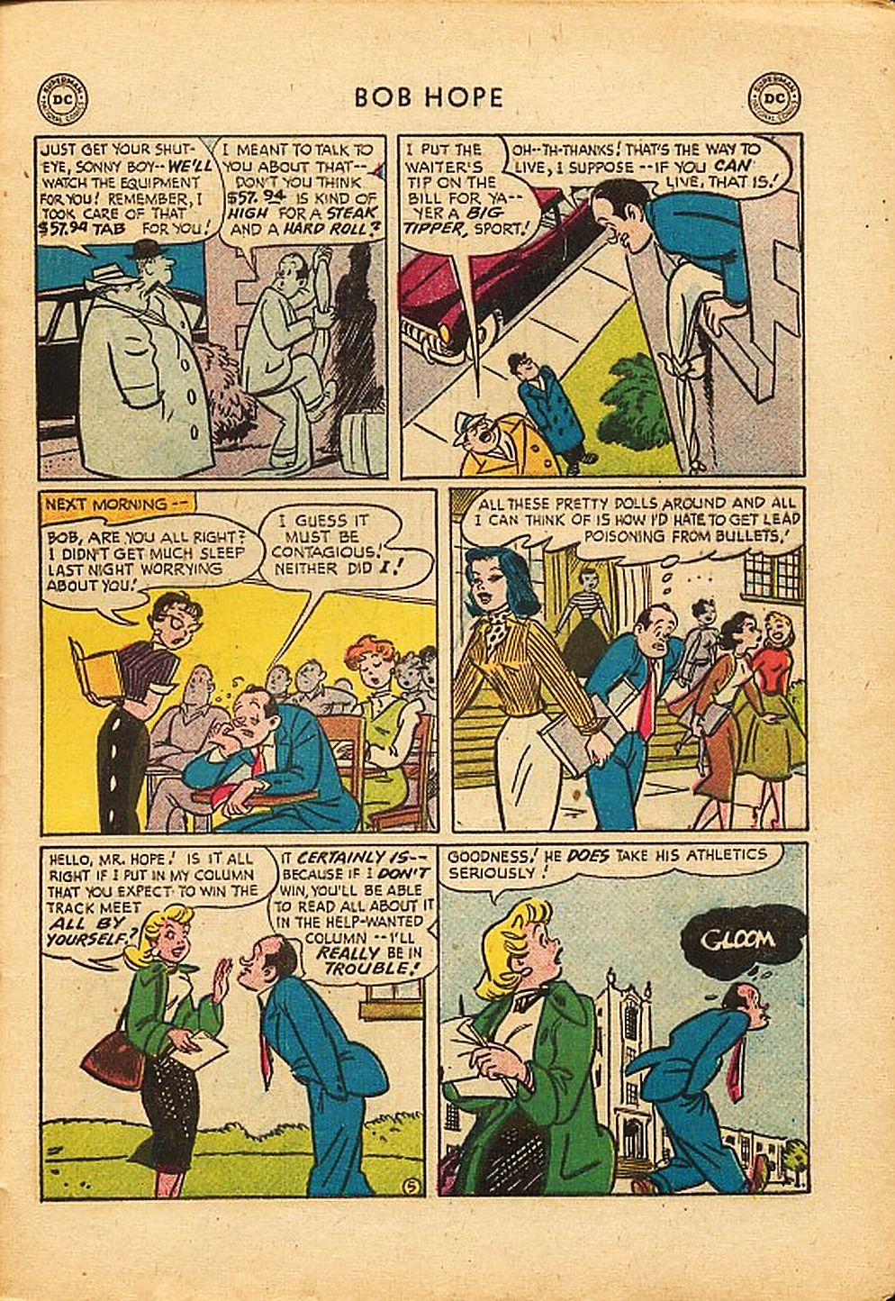 Read online The Adventures of Bob Hope comic -  Issue #42 - 29