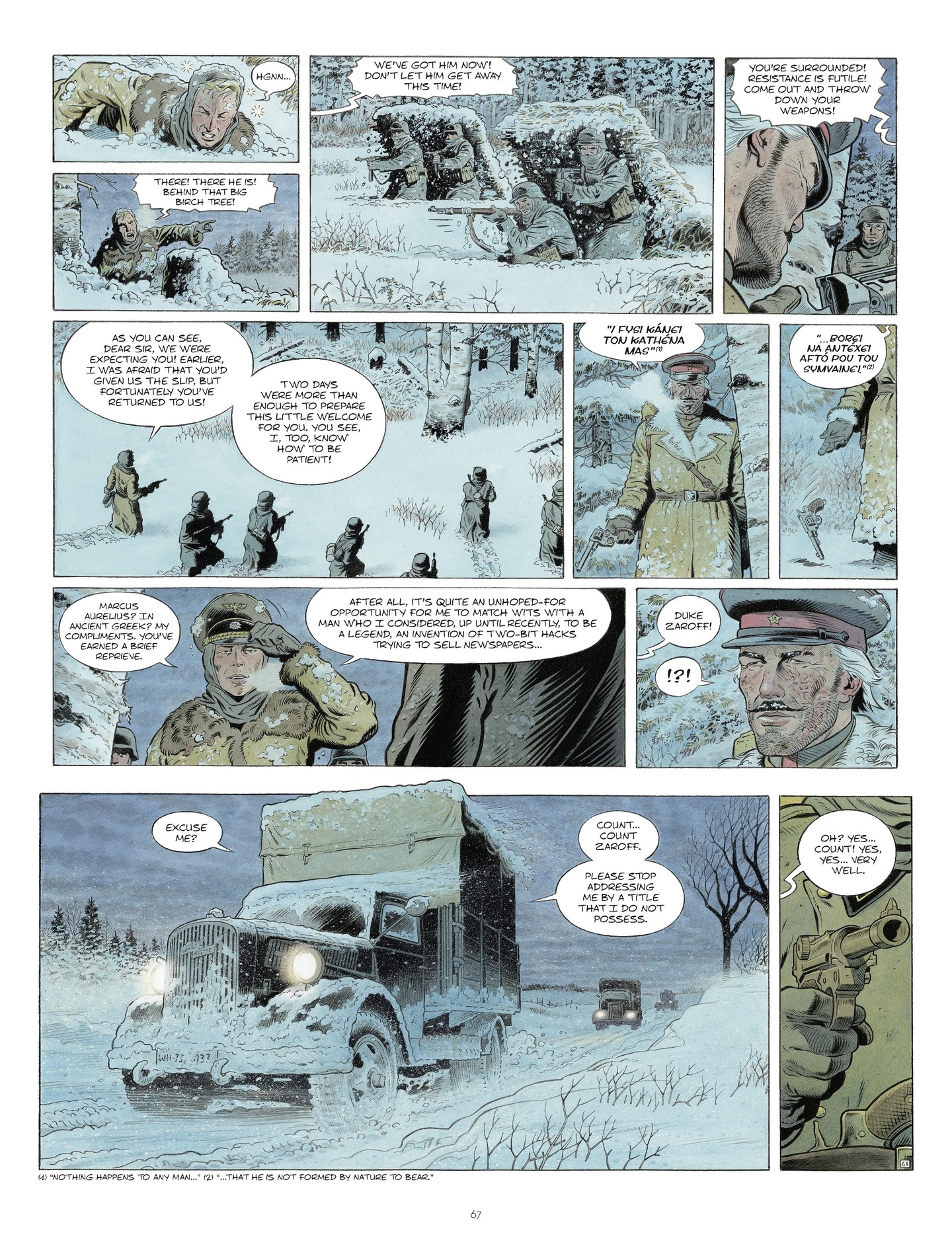 Read online Zaroff comic -  Issue # TPB 2 - 68