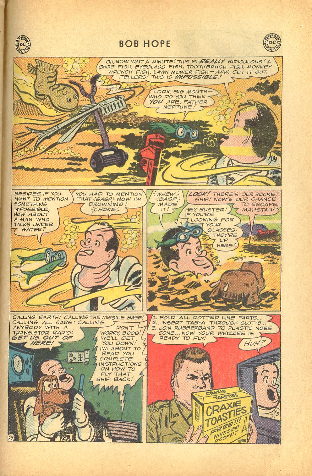 Read online The Adventures of Bob Hope comic -  Issue #94 - 31