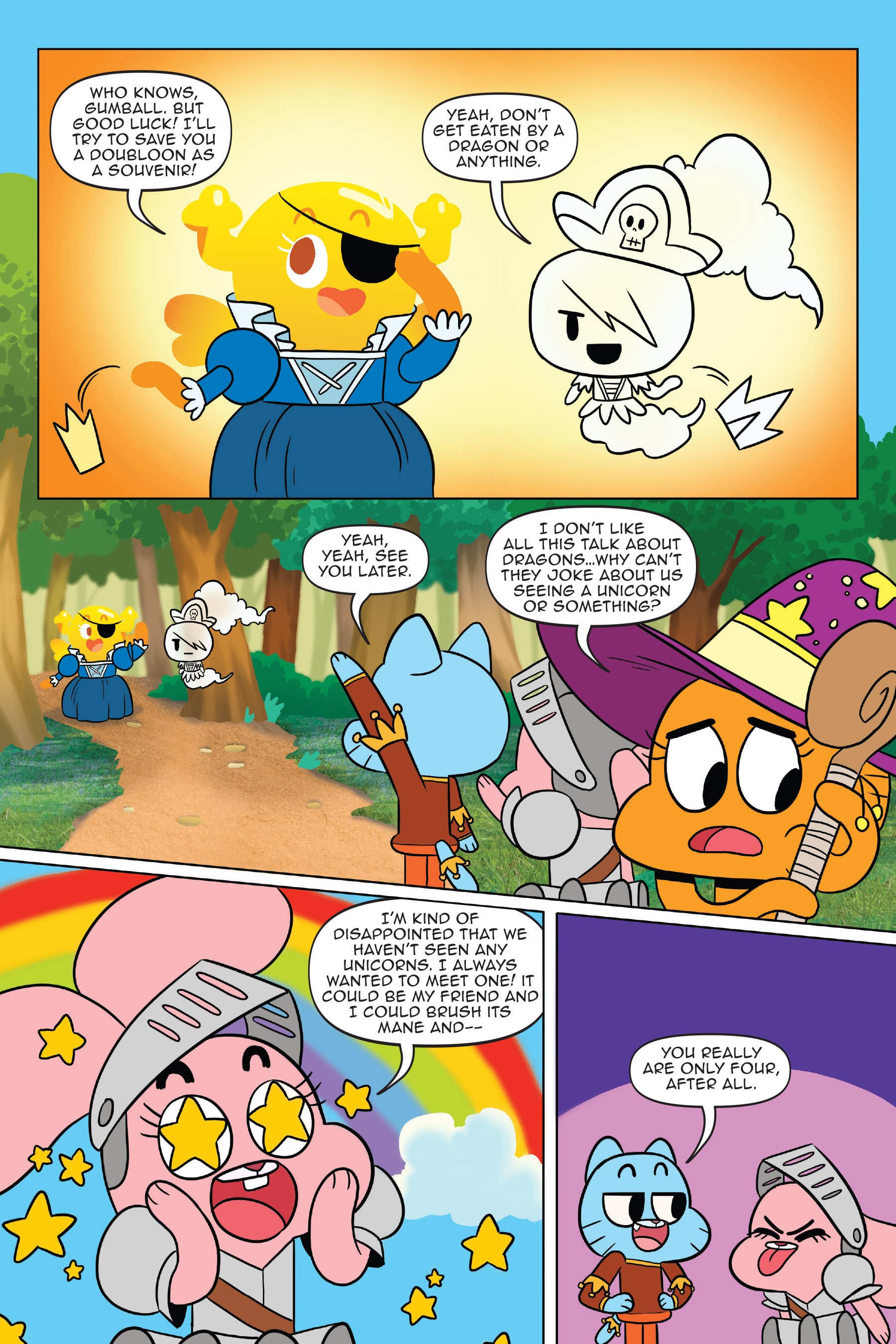 Read online The Amazing World of Gumball: Fairy Tale Trouble comic -  Issue # Full - 87