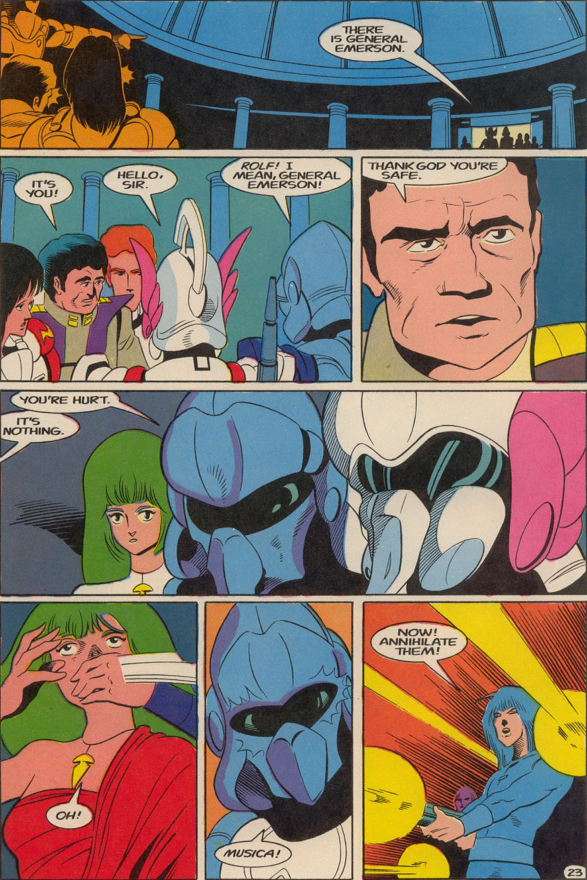 Read online Robotech Masters comic -  Issue #22 - 29