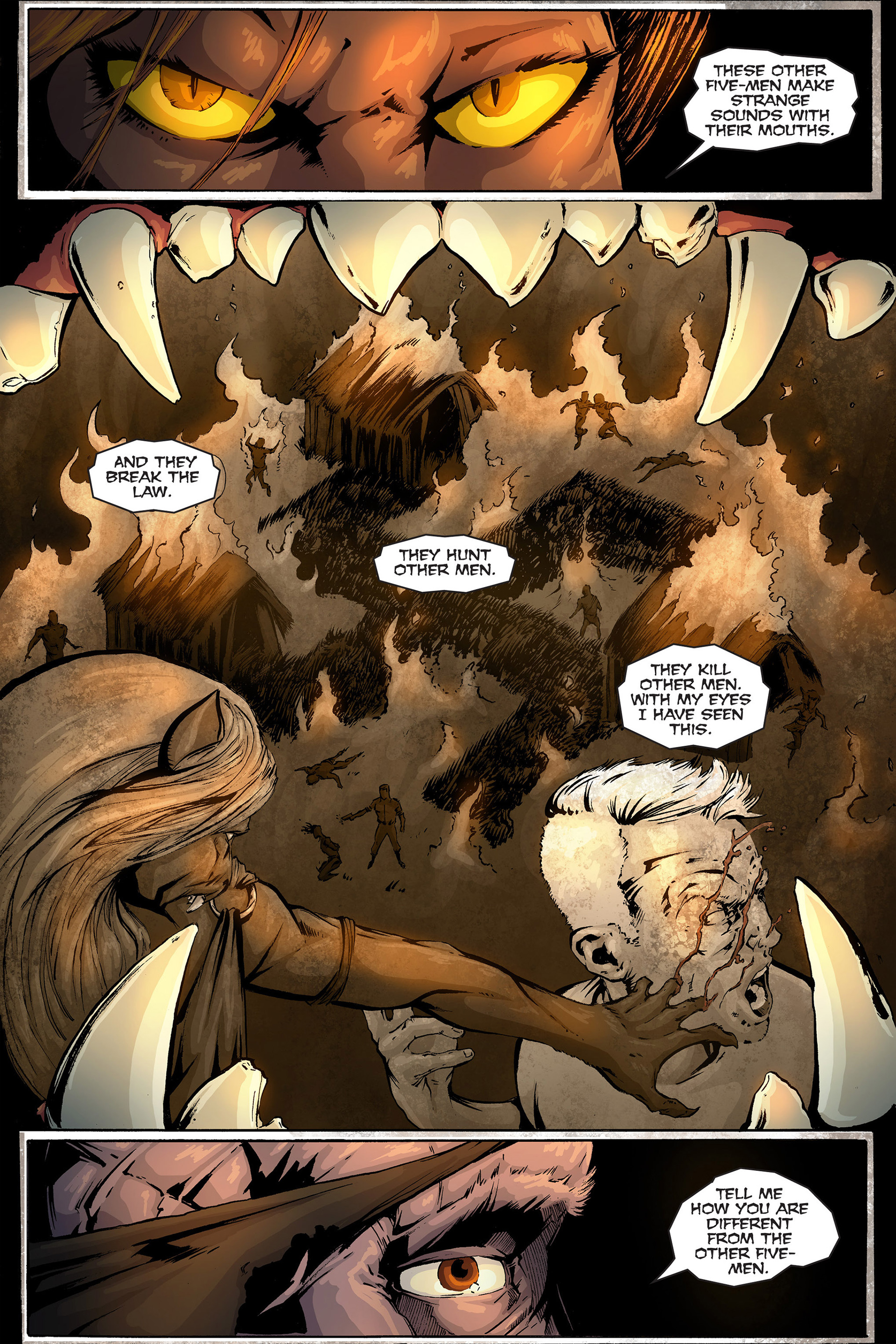Read online The Army of Dr. Moreau comic -  Issue #5 - 8