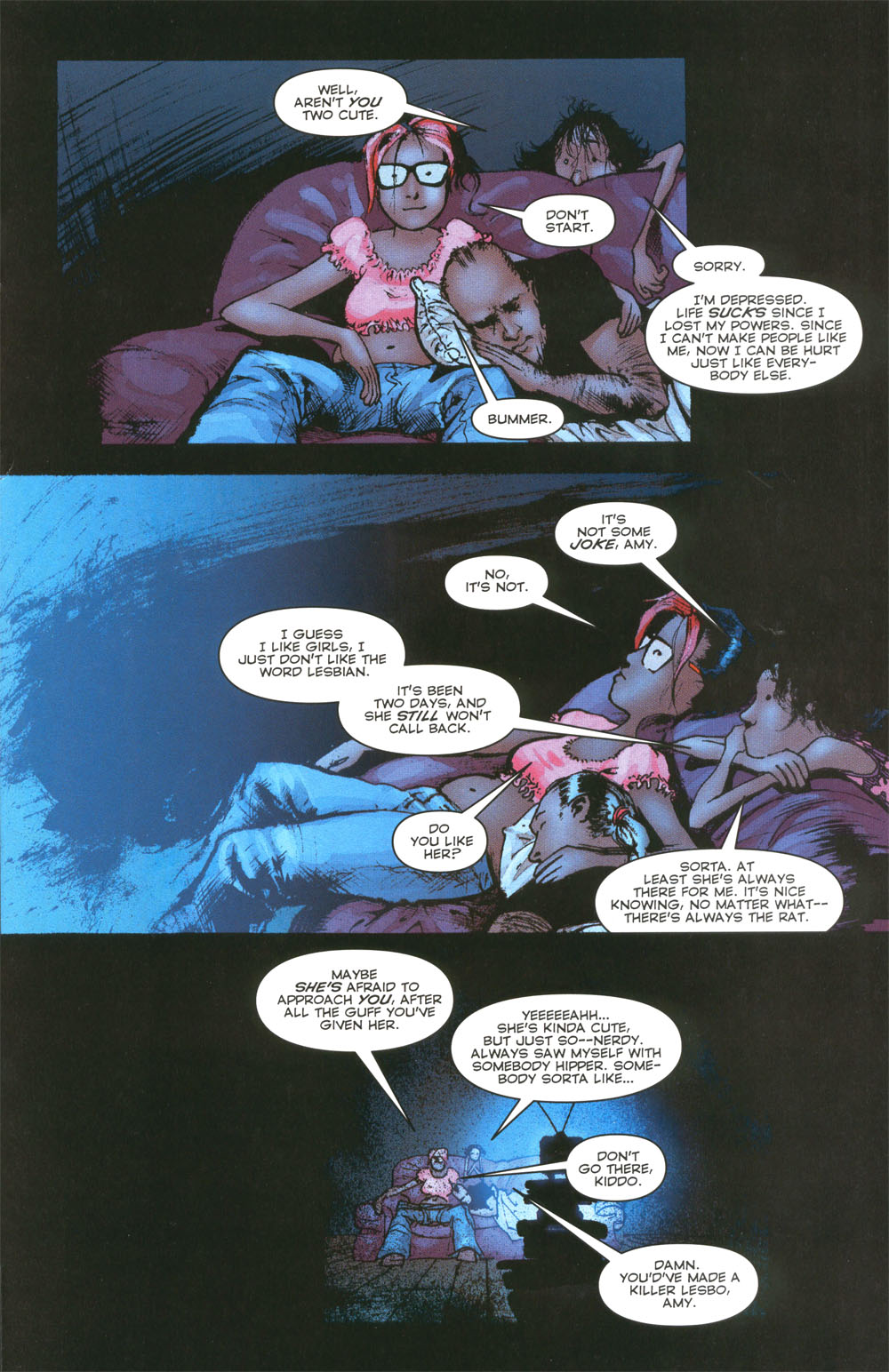 Read online Zero Girl: Full Circle comic -  Issue #5 - 17