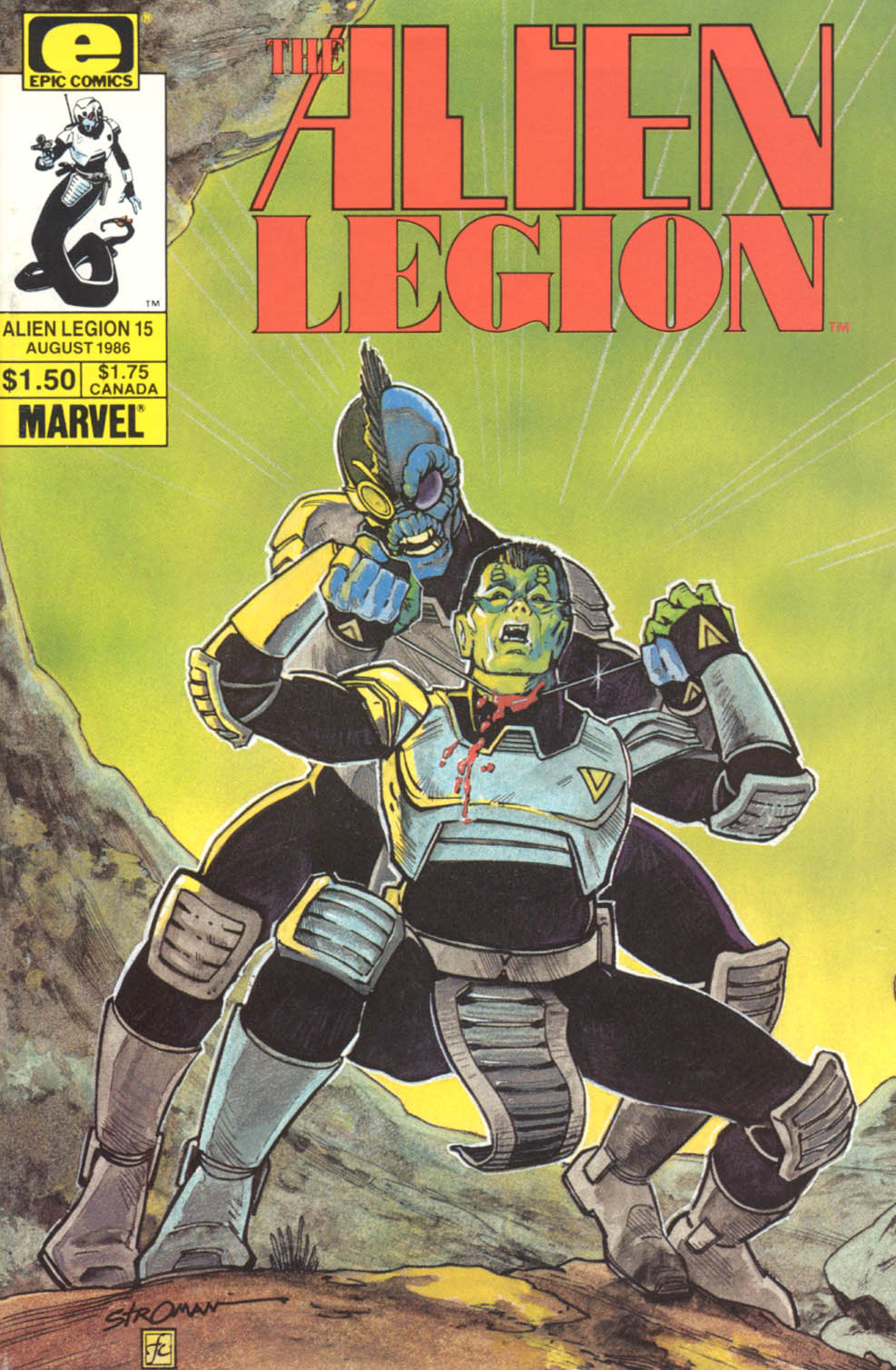 Read online Alien Legion comic -  Issue #15 - 1