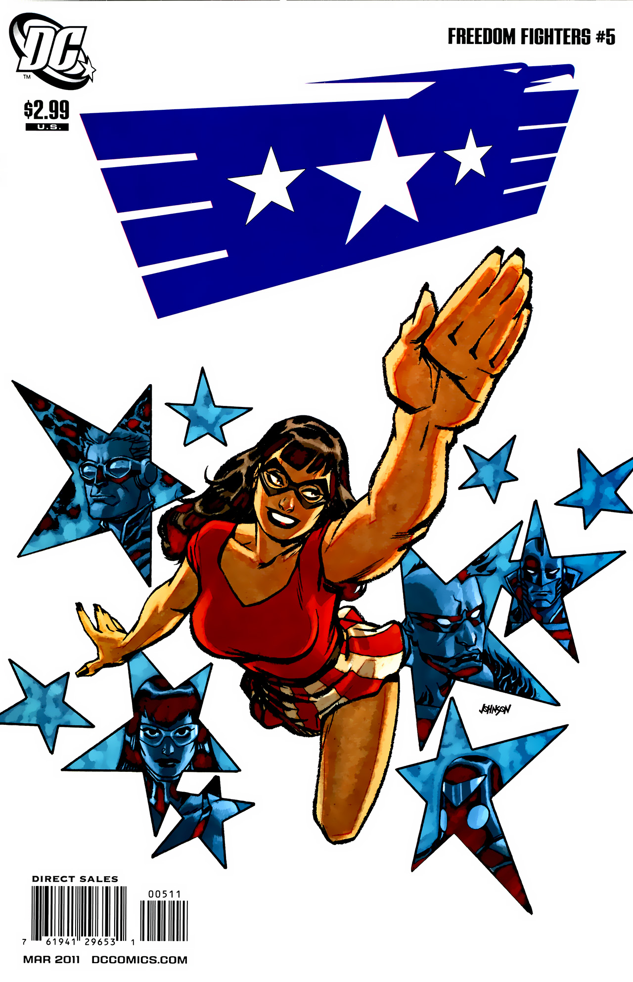 Read online Freedom Fighters (2010) comic -  Issue #5 - 1