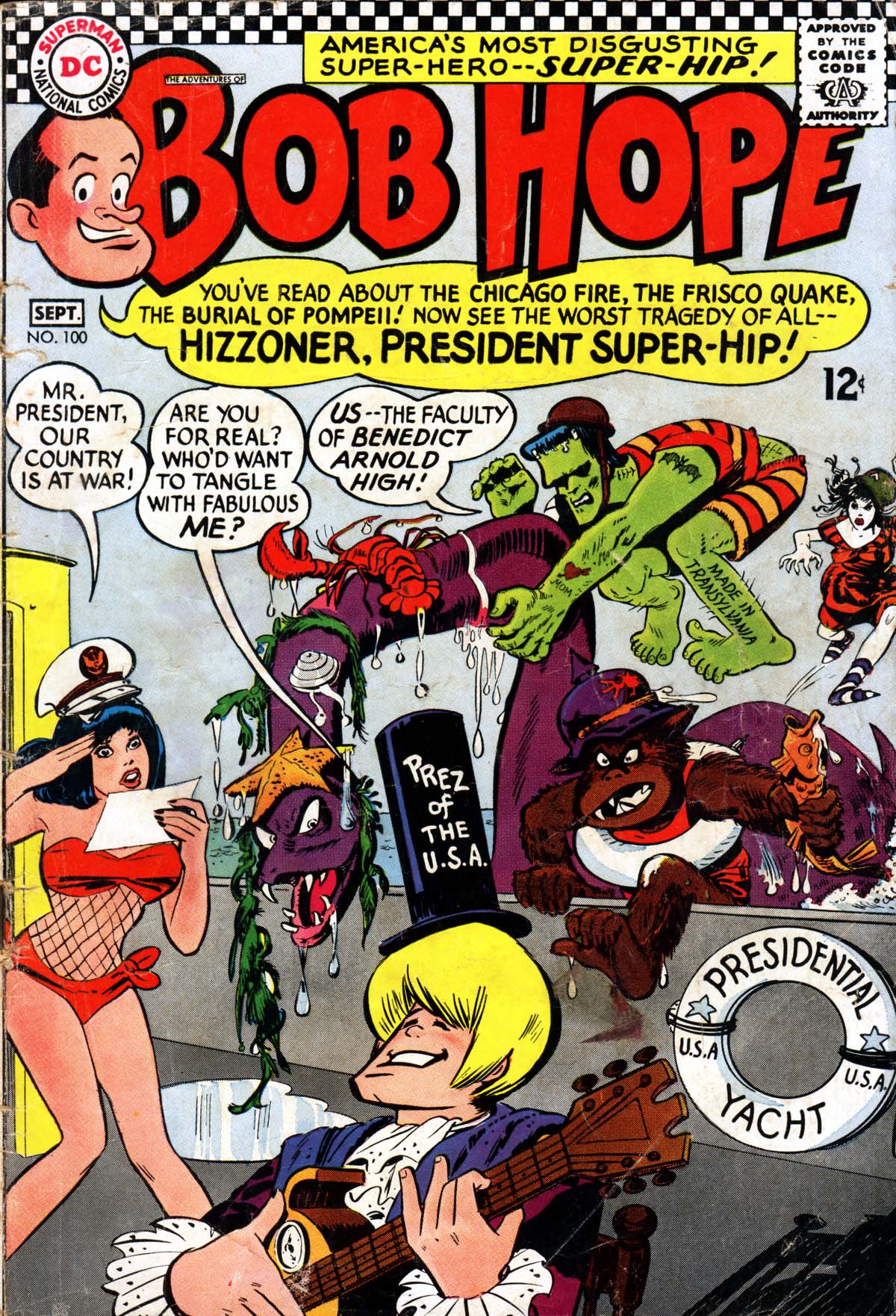 Read online The Adventures of Bob Hope comic -  Issue #100 - 1