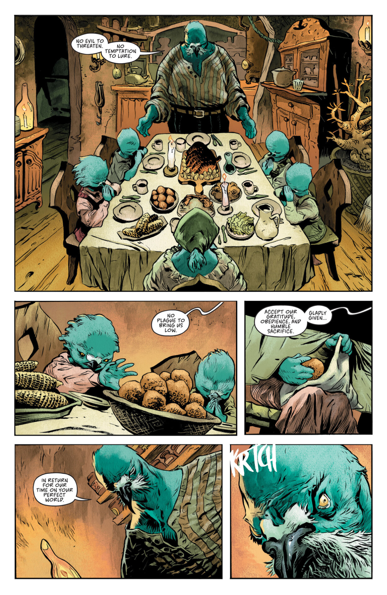 Read online The Sacrificers comic -  Issue #1 - 5