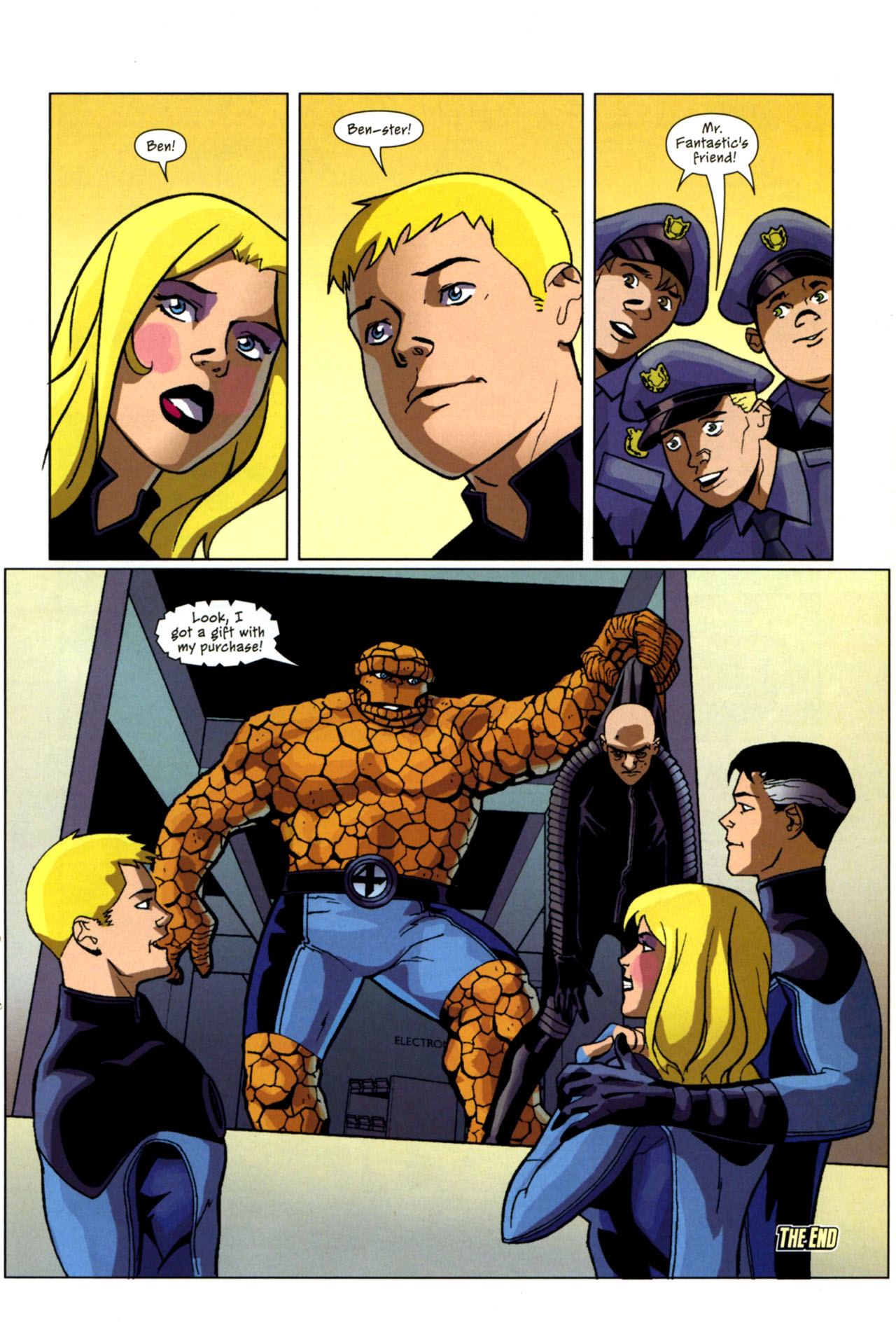 Read online Marvel Adventures Fantastic Four comic -  Issue #31 - 23
