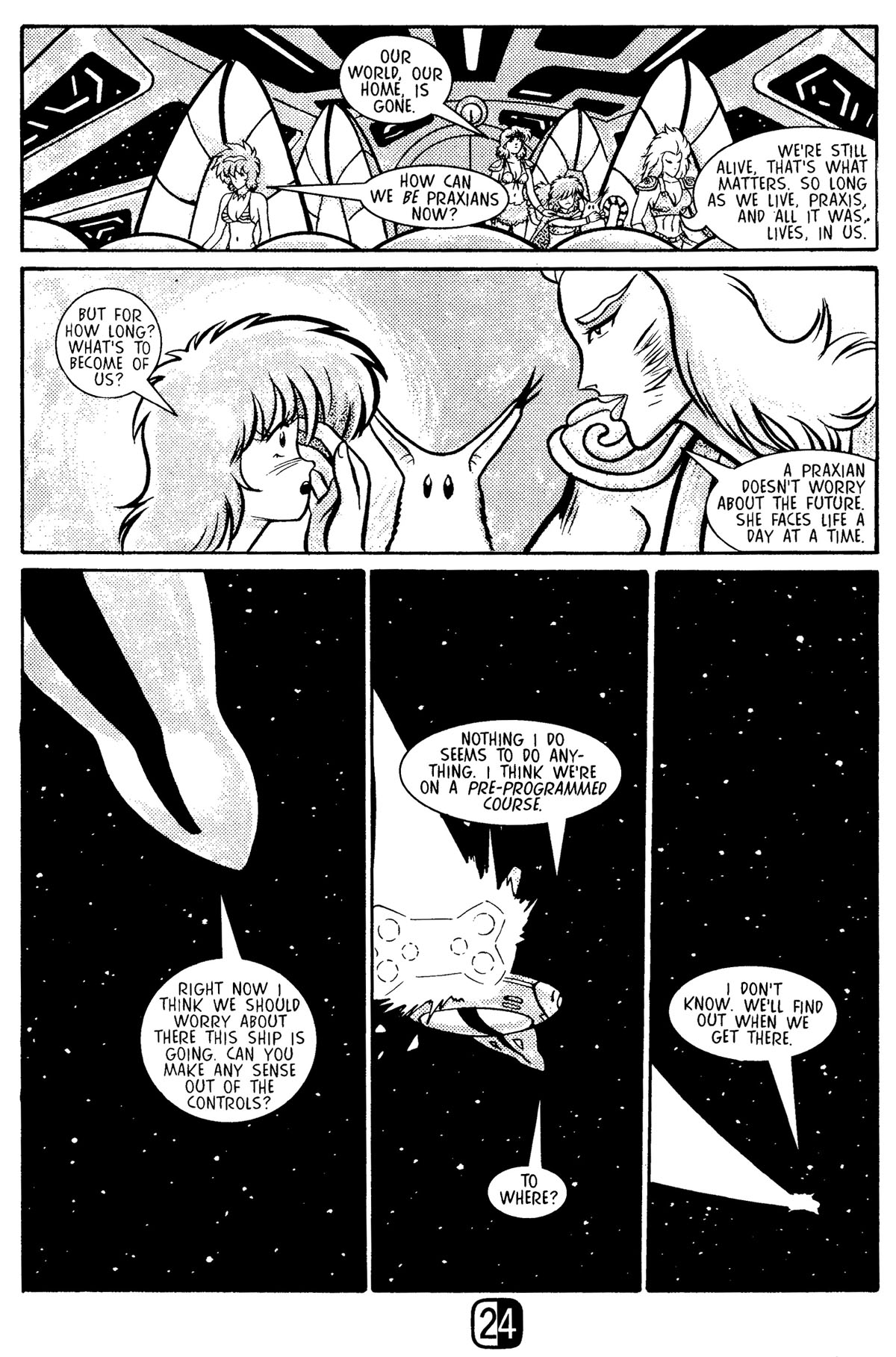 Read online Robotech: Amazon World- Escape from Praxis comic -  Issue # Full - 32