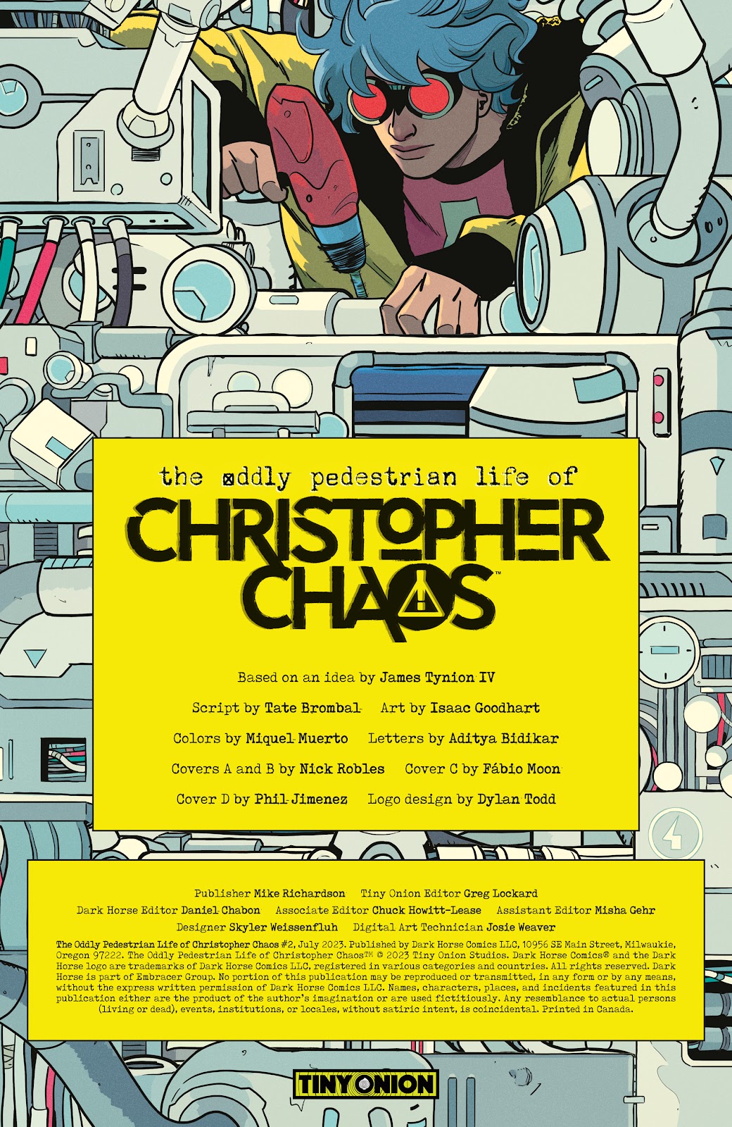 The Oddly Pedestrian Life of Christopher Chaos issue 2 - Page 2