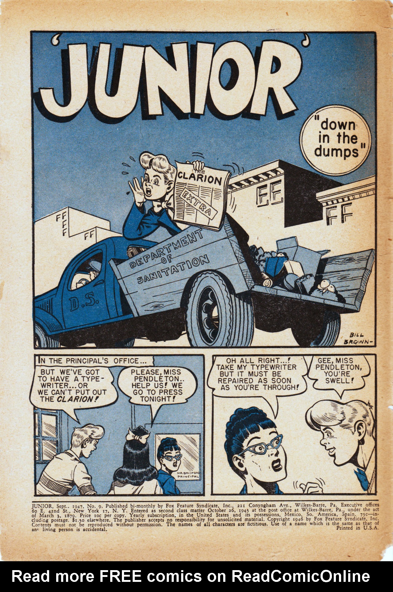 Read online Junior (1947) comic -  Issue #9 - 2