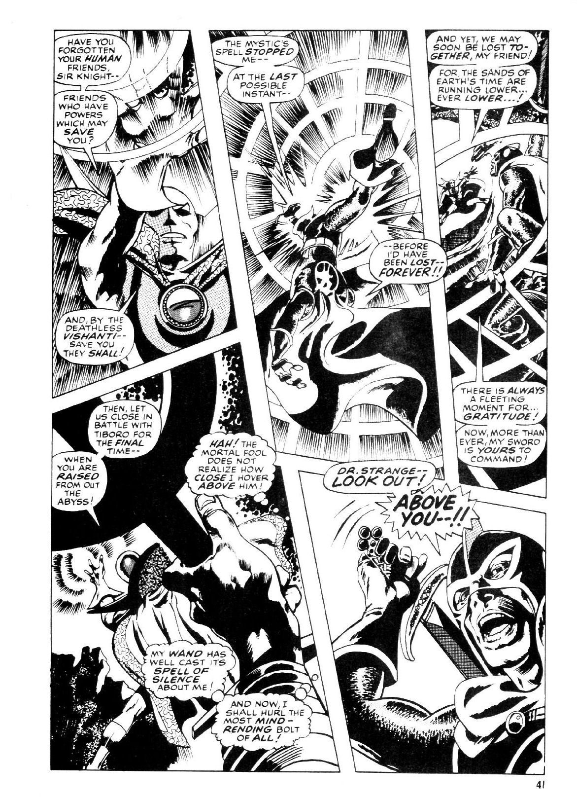 Read online Captain Britain Summer Special comic -  Issue #1 - 41